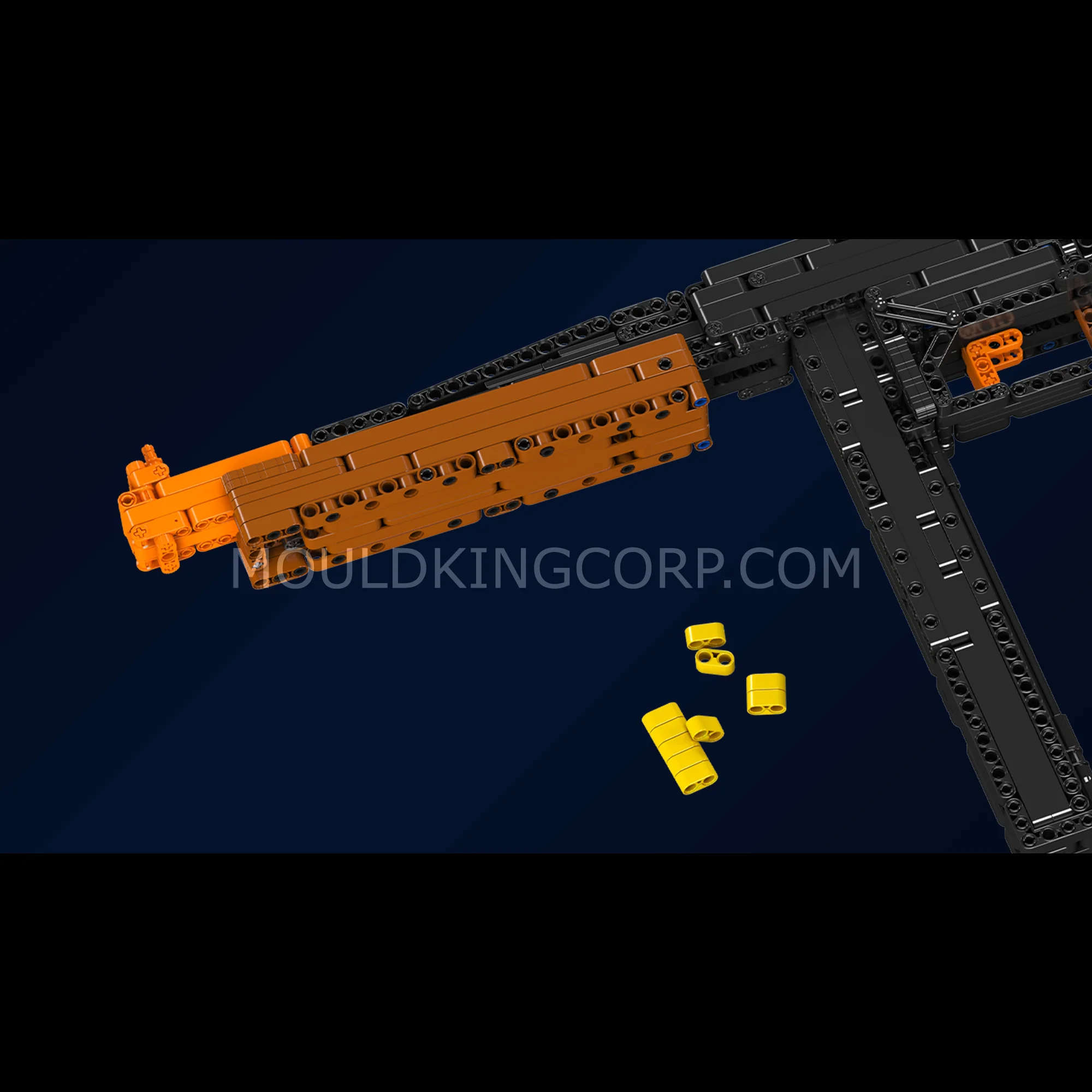 Mould King 14022 Thompson Submachine Toy Building Set | 1,370 PCS - Image 3