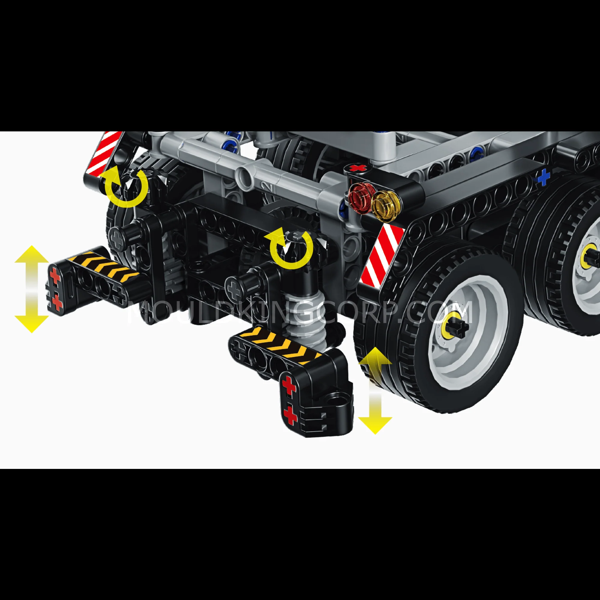 MOULD KING 15027 Remote Control Tow Truck Building Set | 938 PCS - Image 3