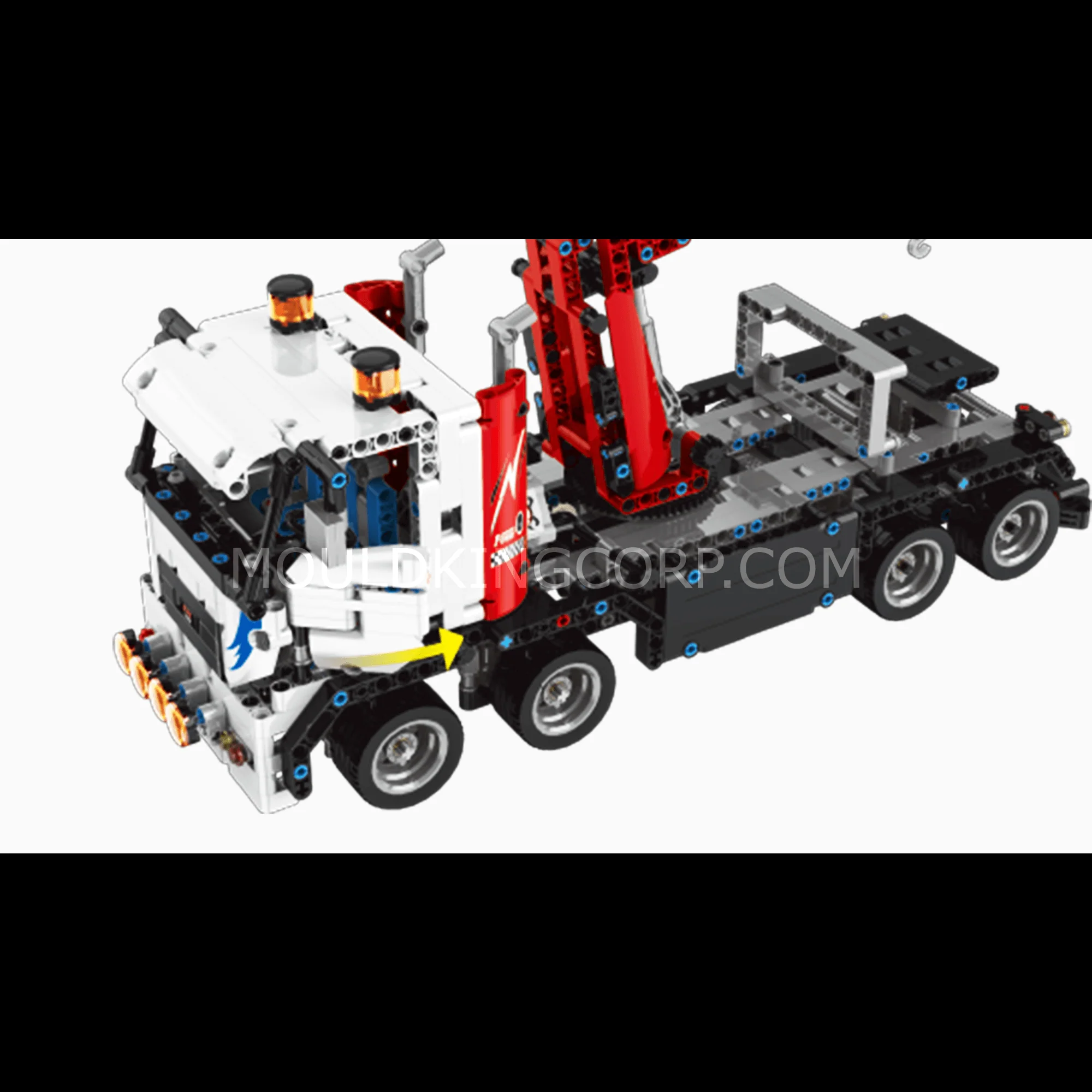 MOULD KING 15027 Remote Control Tow Truck Building Set | 938 PCS - Image 4