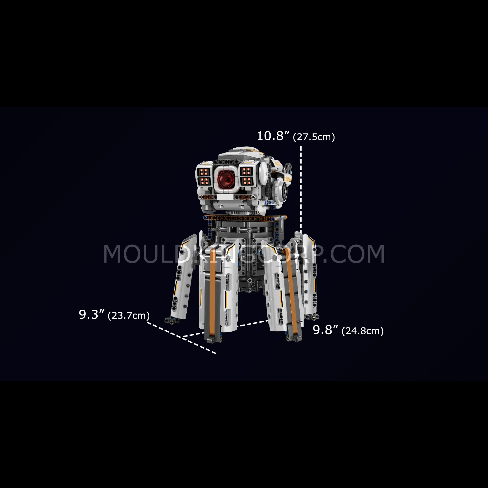 MOULD KING 15050 Creative 3 In 1 Uranus Heka Building Set | 1,112 PCS - Image 6