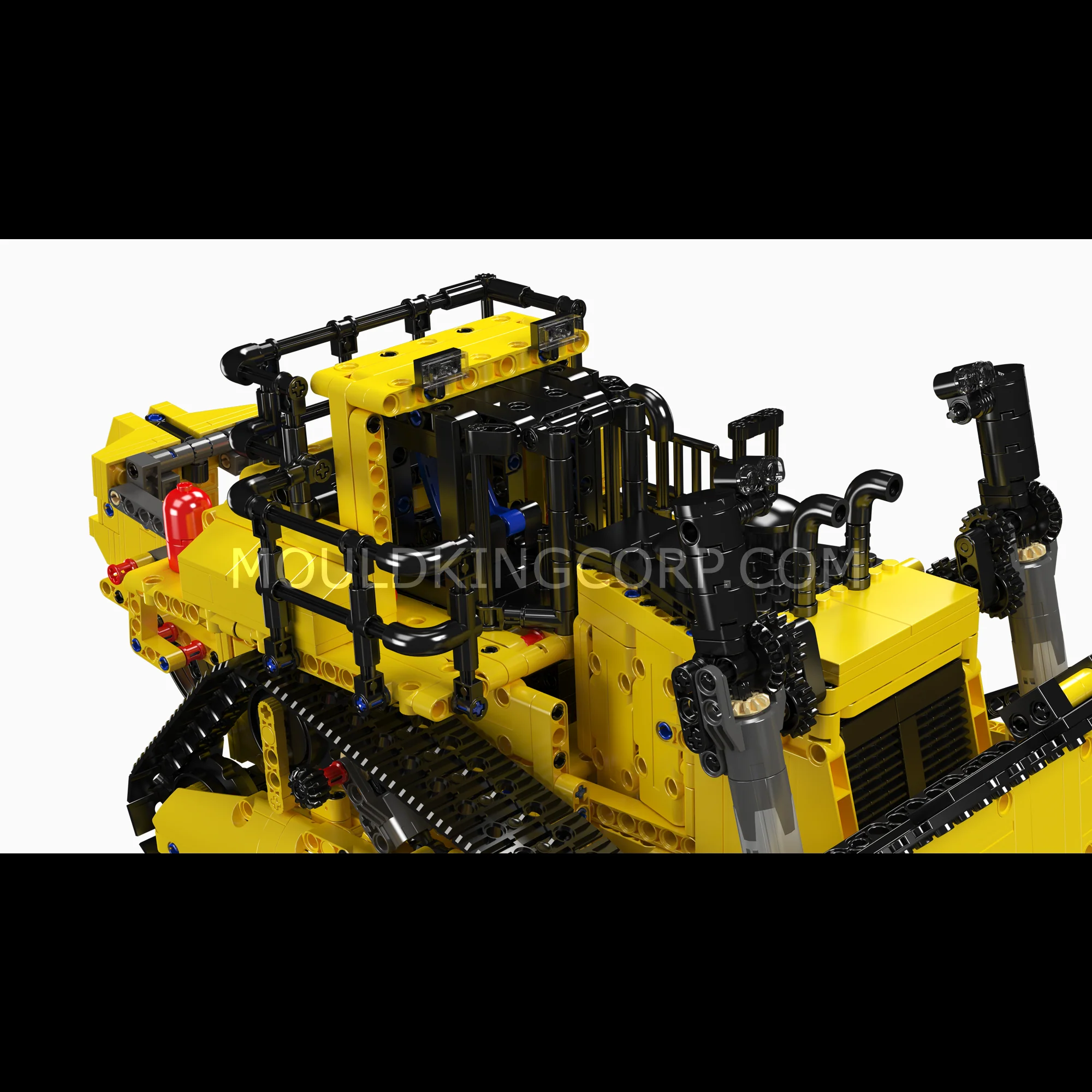 Mould King 15084 D11 Bulldozer Remote Controlled Model Building Set | 1,508 PCS - Image 3