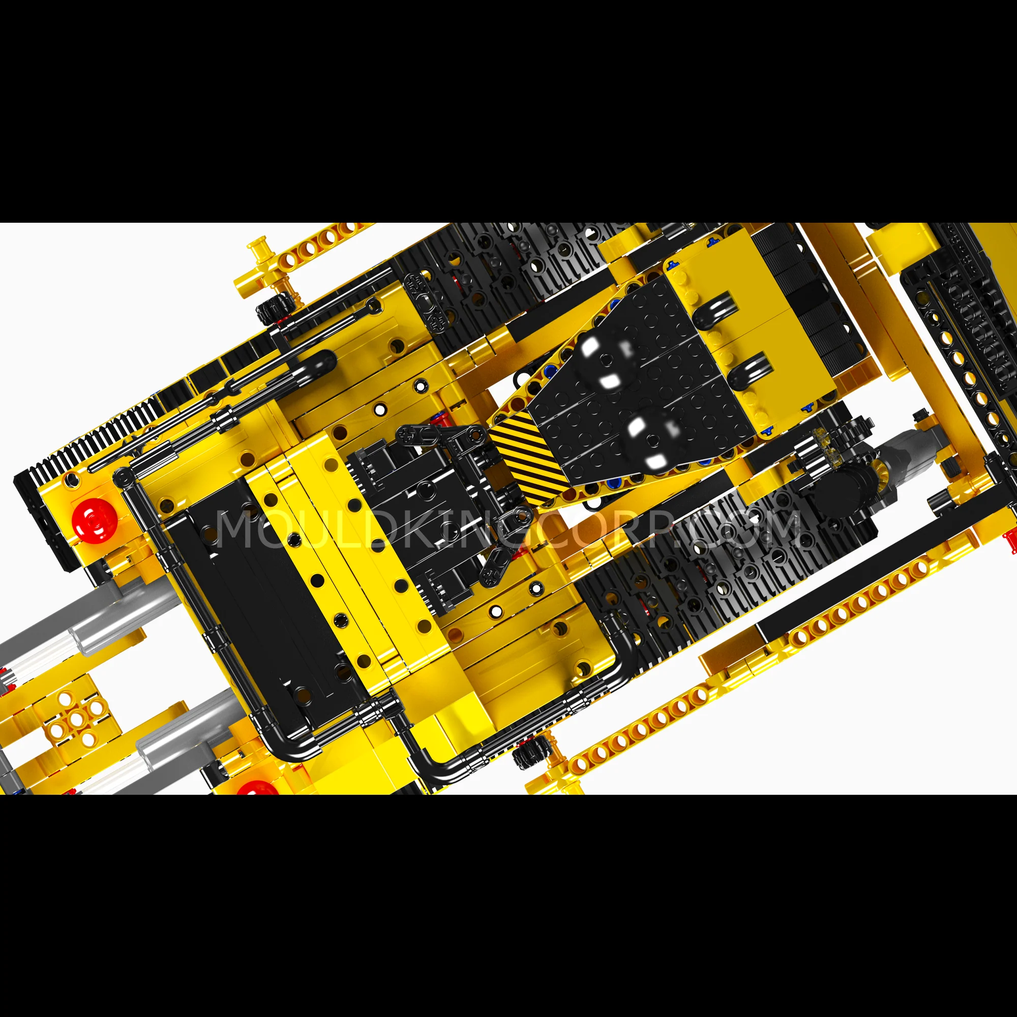 Mould King 15084 D11 Bulldozer Remote Controlled Model Building Set | 1,508 PCS - Image 5