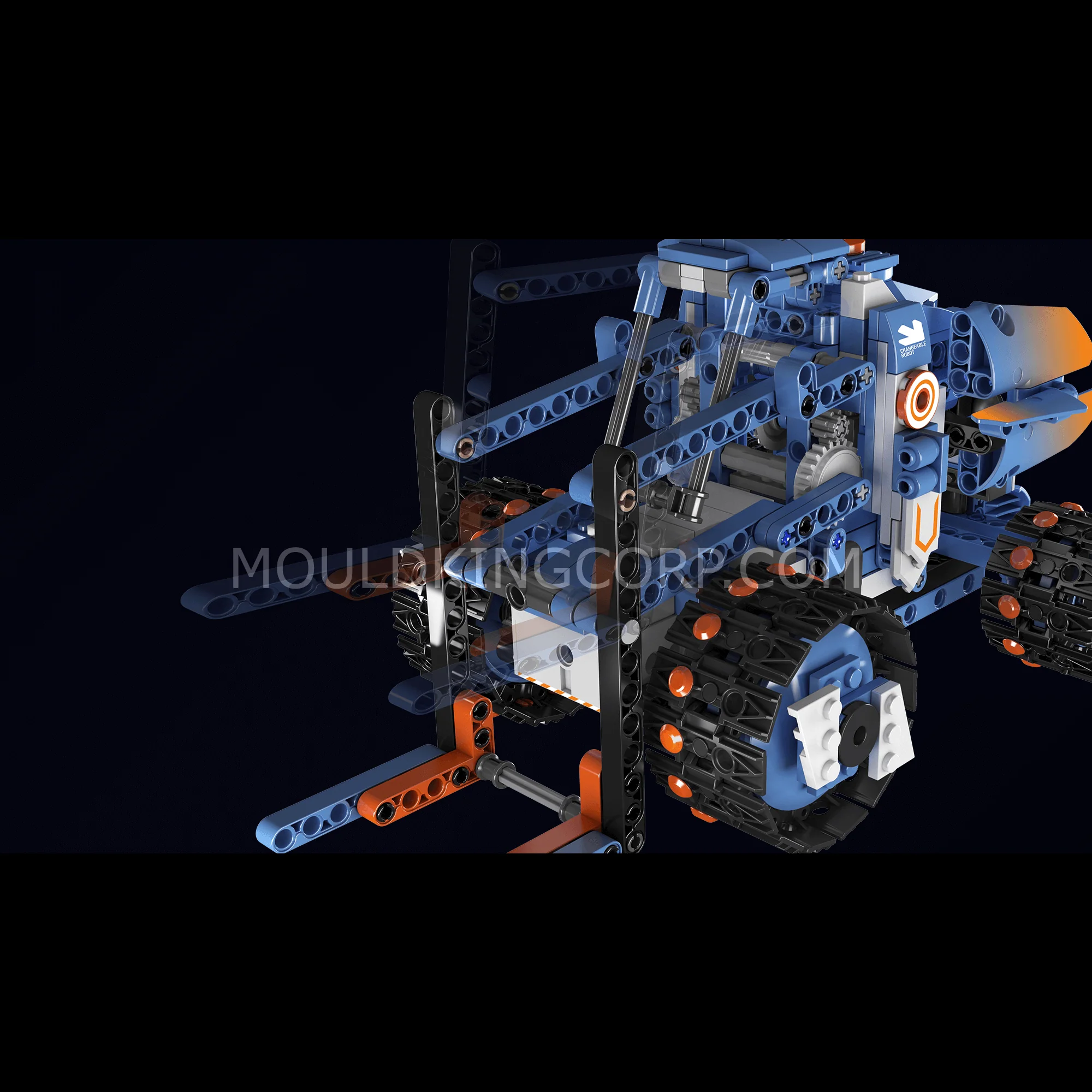 Mould King 15078 5in1 Robot Carl Building Set | 903 PCS - Image 4