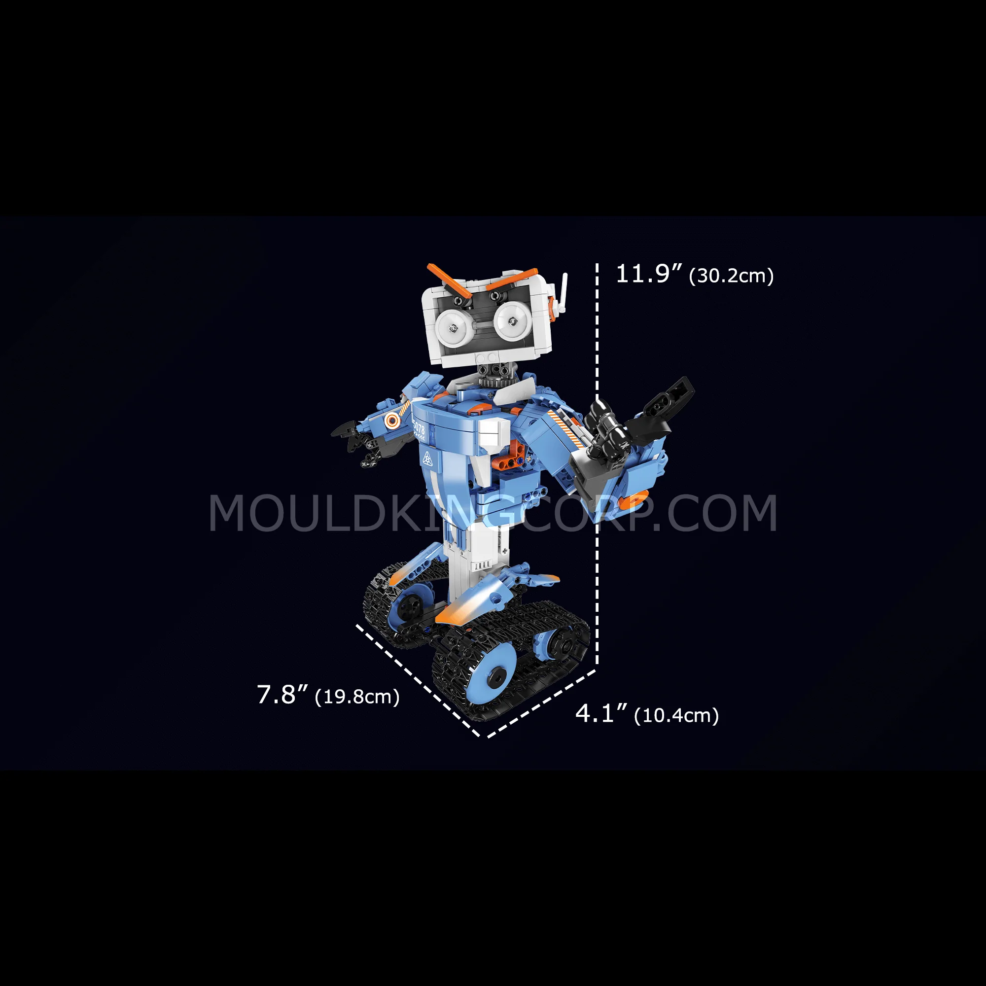 Mould King 15078 5in1 Robot Carl Building Set | 903 PCS - Image 6