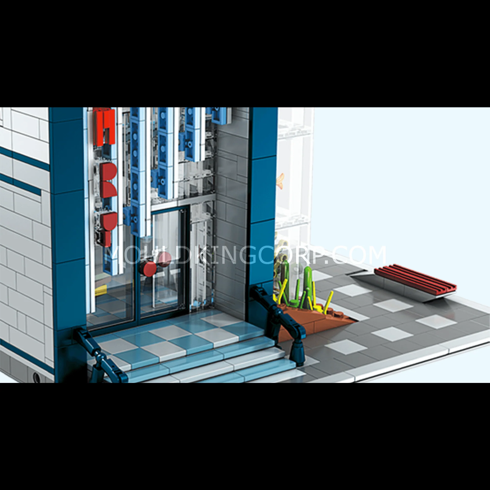 Mould King 16022 Modern Library Building Set | 2,788 PCS - Image 3