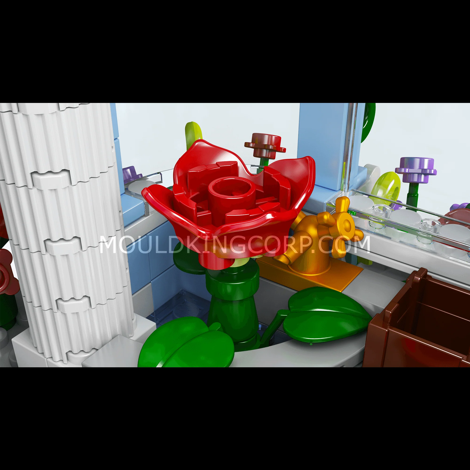 Mould King 16048 Botanical Garden Model Building Set | 1,289 PCS - Image 3