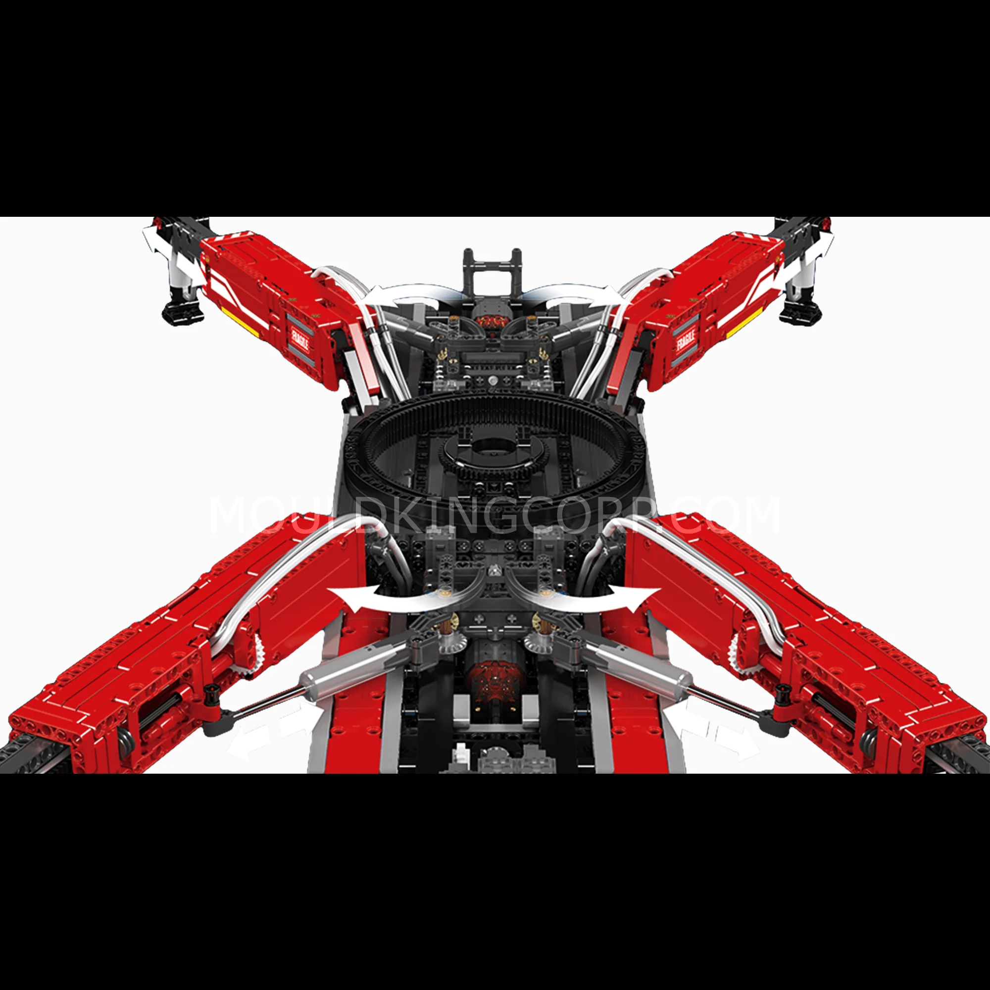 Mould King 17007 Ultimate Liebherr LTM 11200 Remote Controlled Crane Building Sets | 8,506 Pcs - Image 9