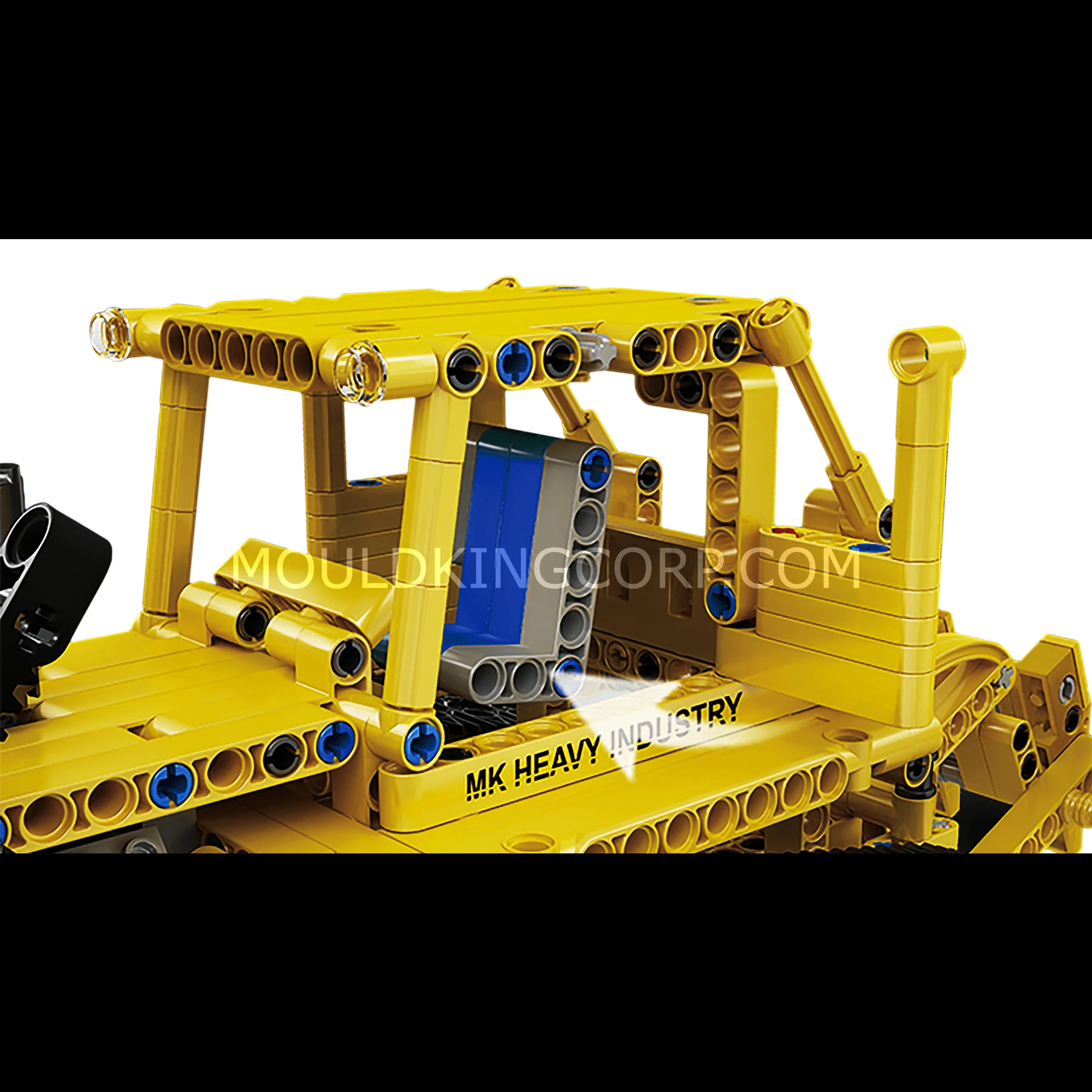 MOULD KING 17024 D8K Bulldozer Remote Controlled Building Set | 1,003 PCS - Image 3