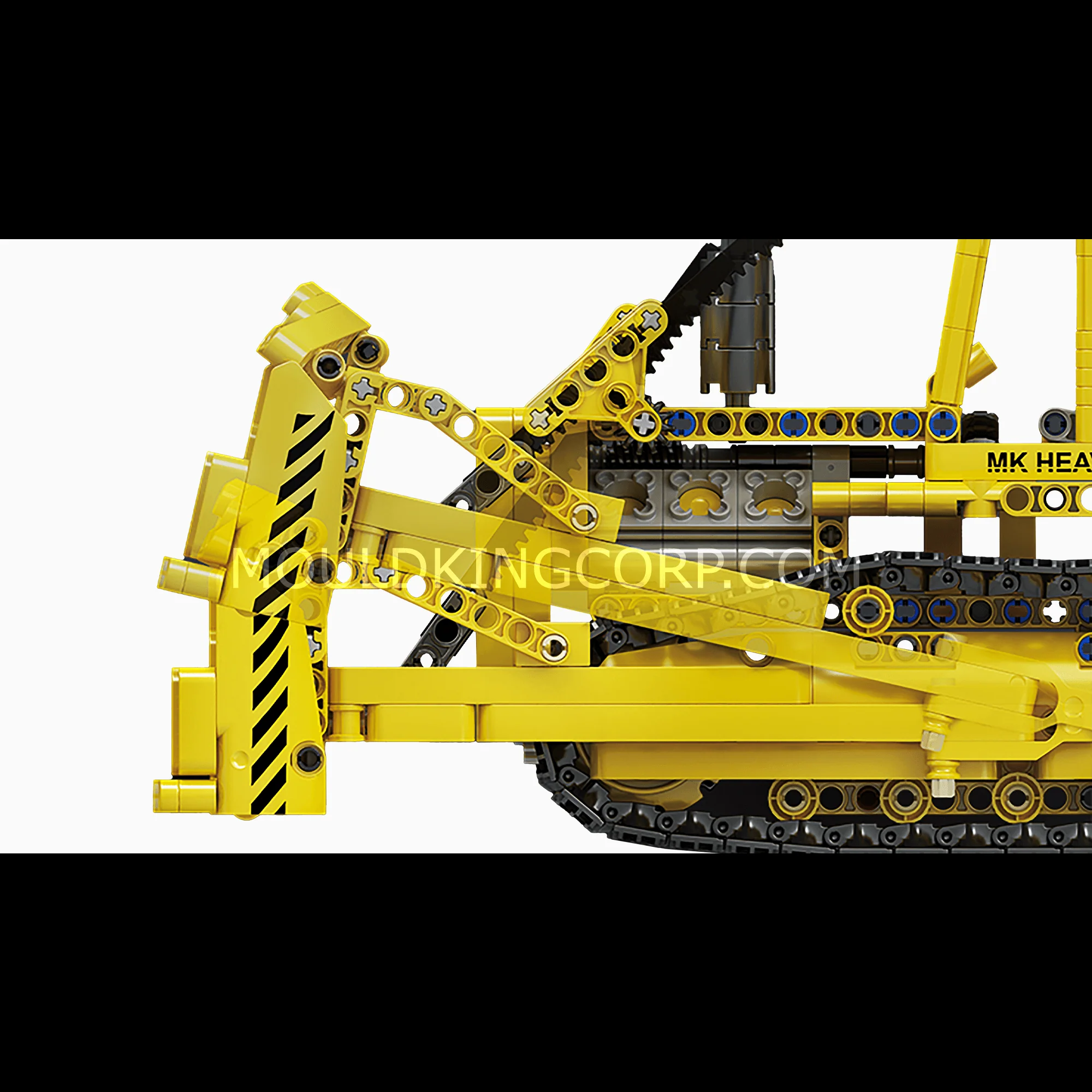 MOULD KING 17024 D8K Bulldozer Remote Controlled Building Set | 1,003 PCS - Image 4