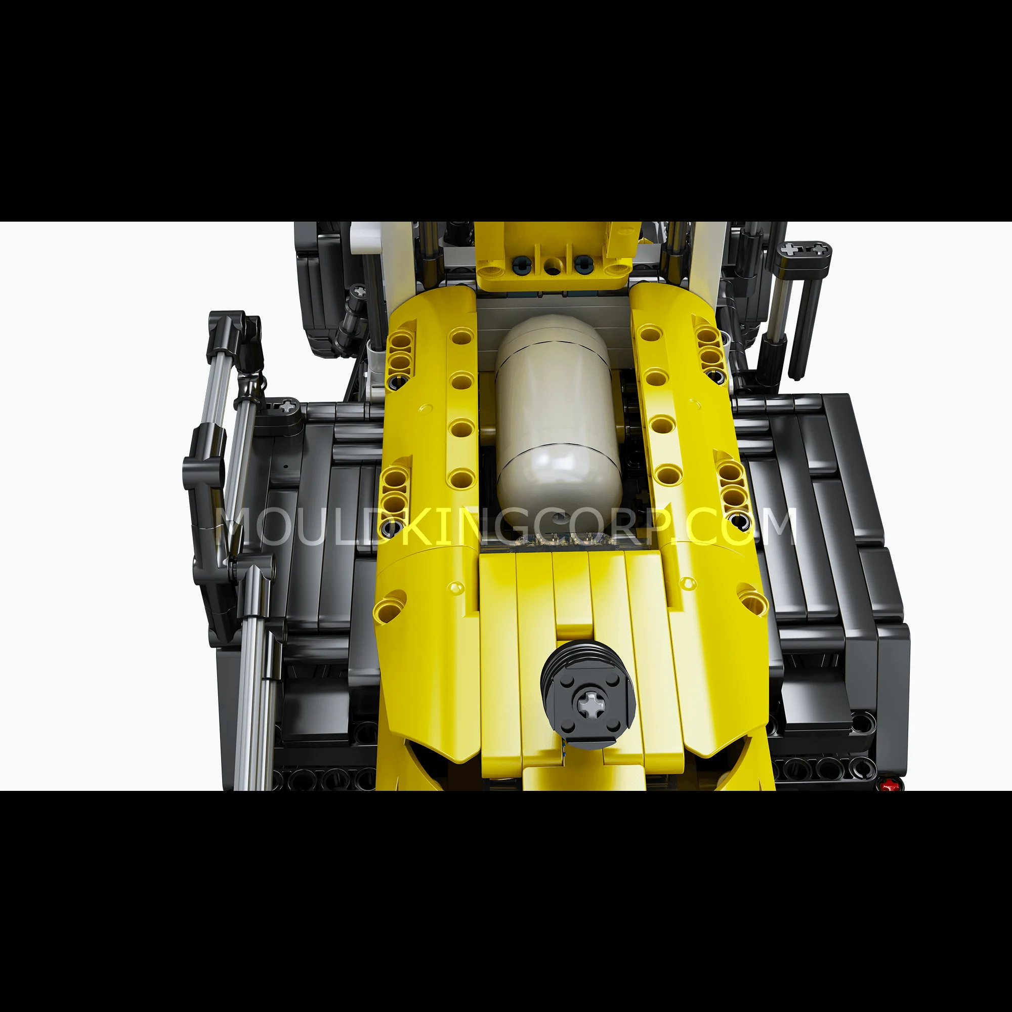 Mould King 17026 Pneumatic Construction Wheel Loader Building Set - Image 4