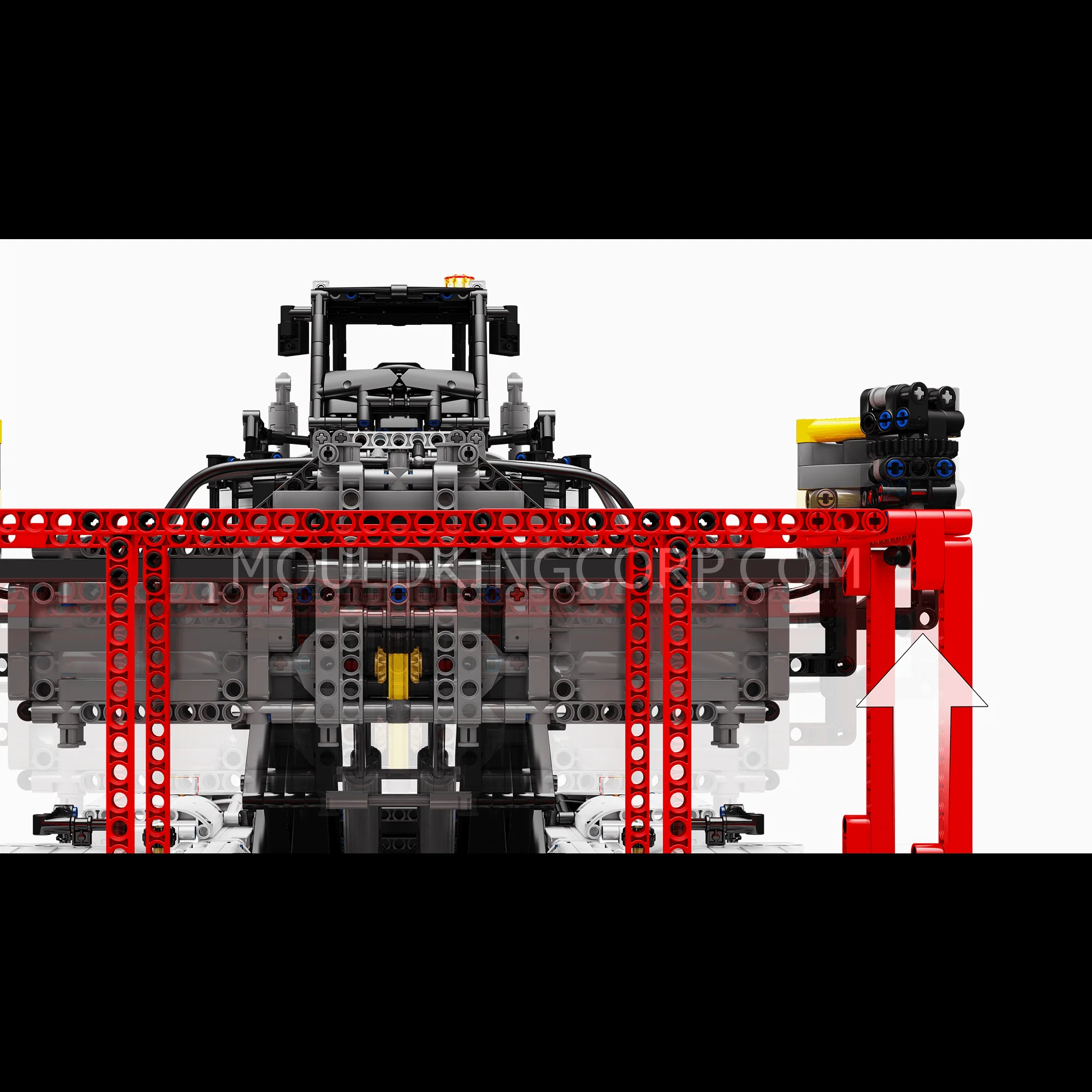 MOULD KING 17029/17030 Container Forklift Remote Controlled Building Set | 4,878 PCS - Image 3