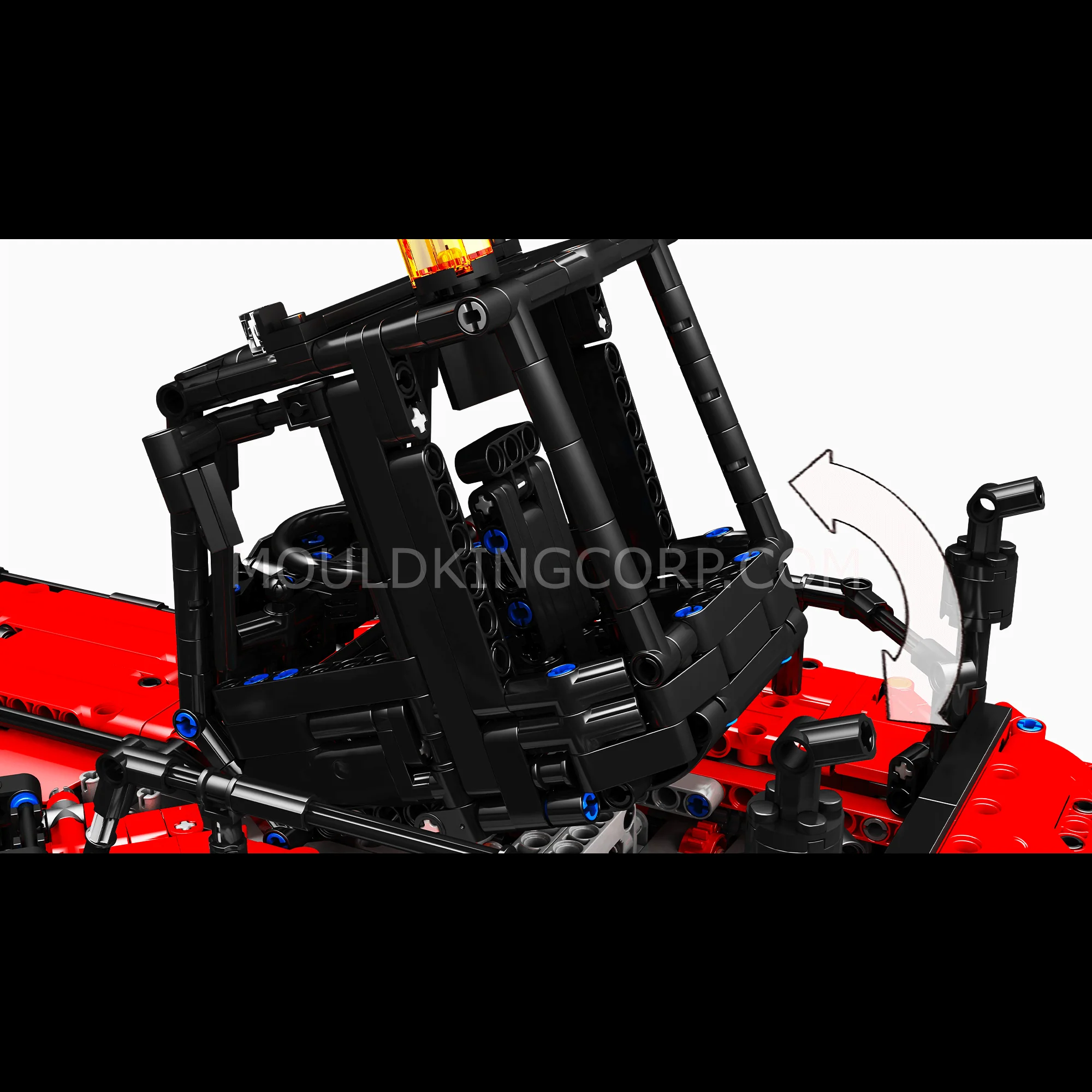 MOULD KING 17029/17030 Container Forklift Remote Controlled Building Set | 4,878 PCS - Image 8