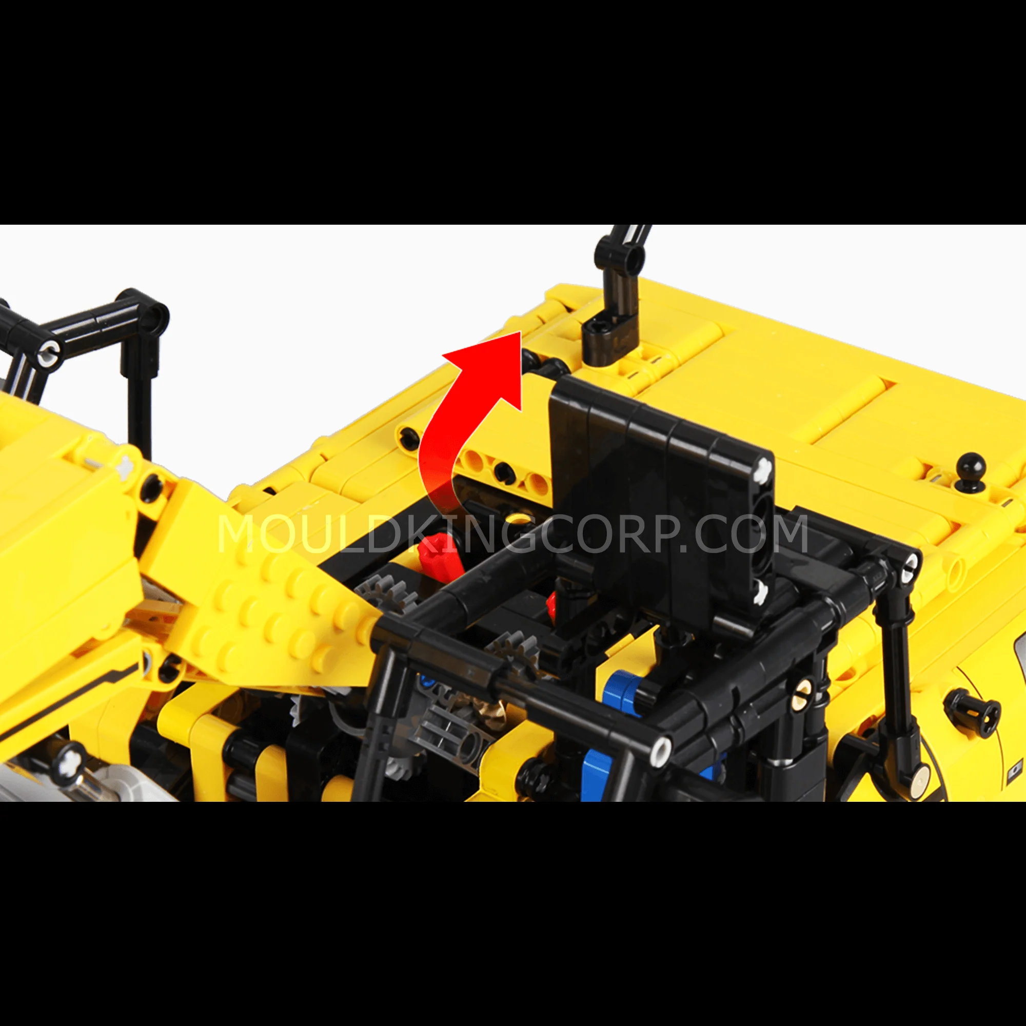 MOULD KING 17032/17033 Mechanical Digger Building Model Set | 1,828 PCS - Image 5