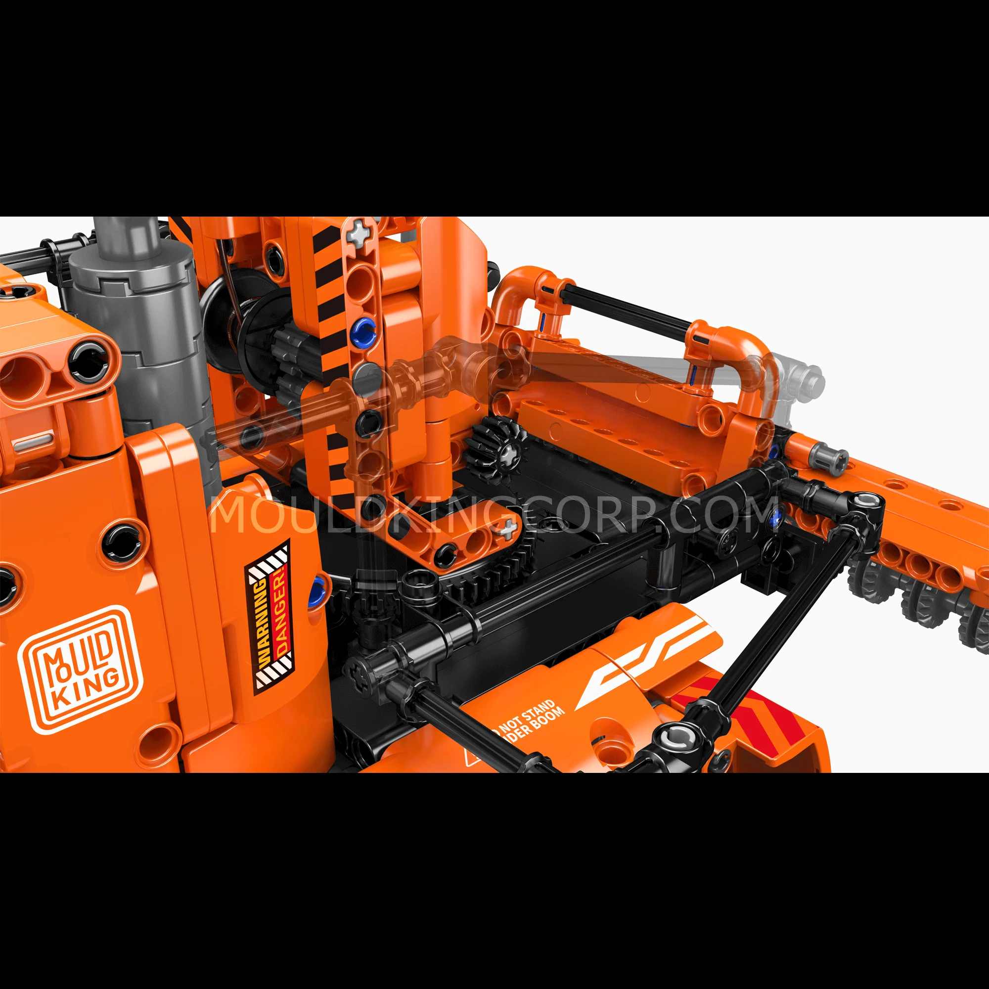 Mould King 17051 Remote Controlled Snow Groomer Building Set | 1,241 Pcs - Image 3