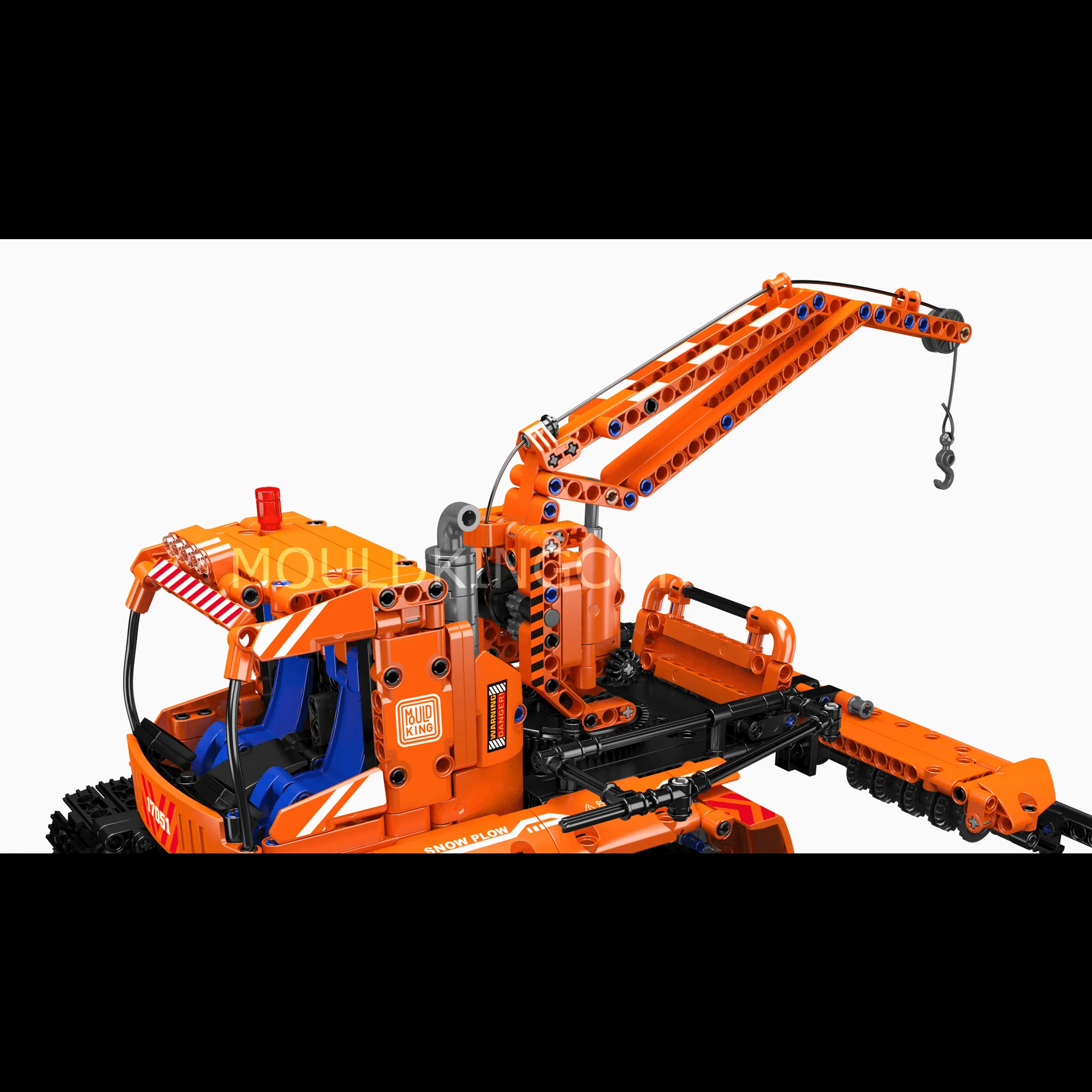 Mould King 17051 Remote Controlled Snow Groomer Building Set | 1,241 Pcs - Image 5