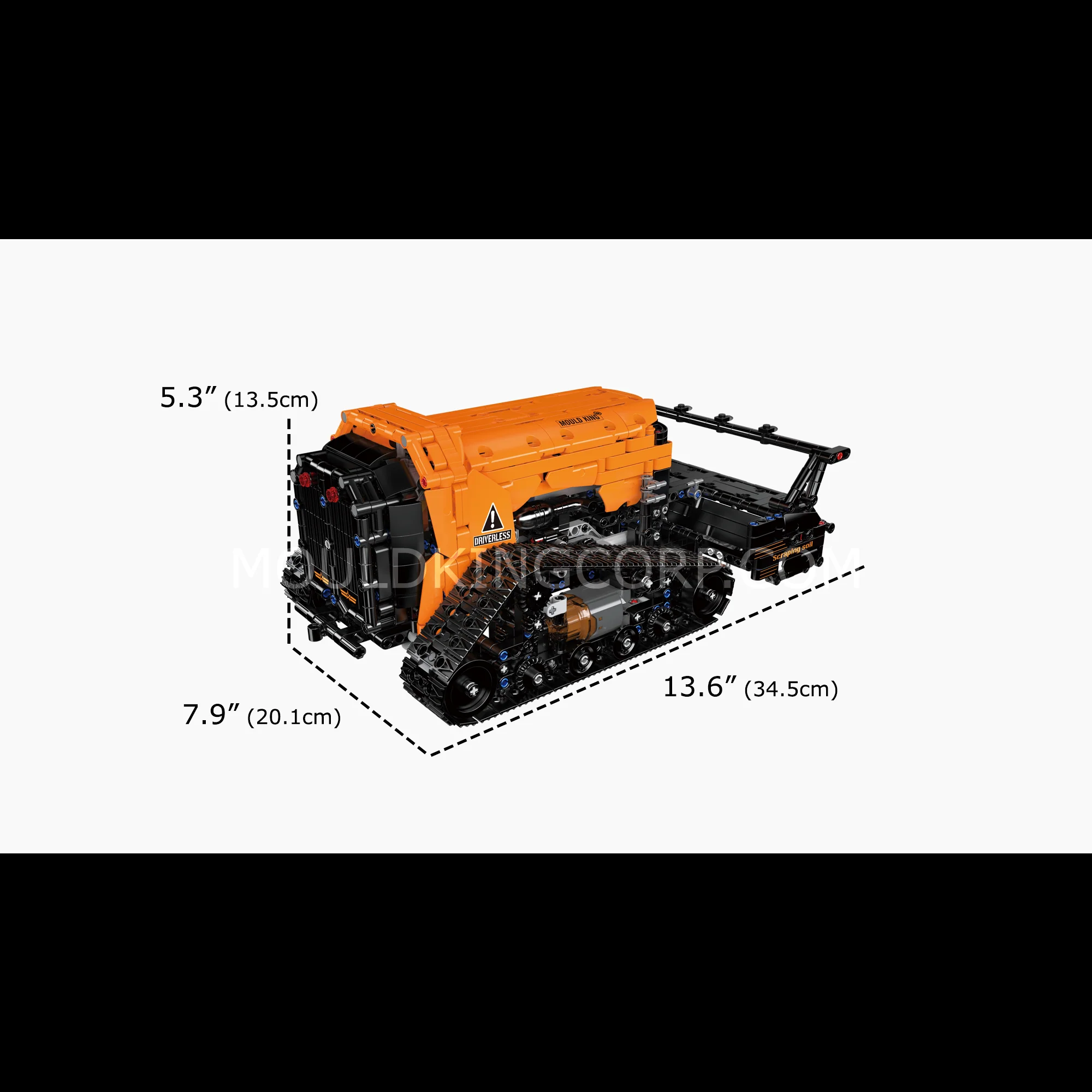 Mould King 17086 Remote-Controlled Land Clearing Machine Building Set | 1,650 Pcs - Image 6