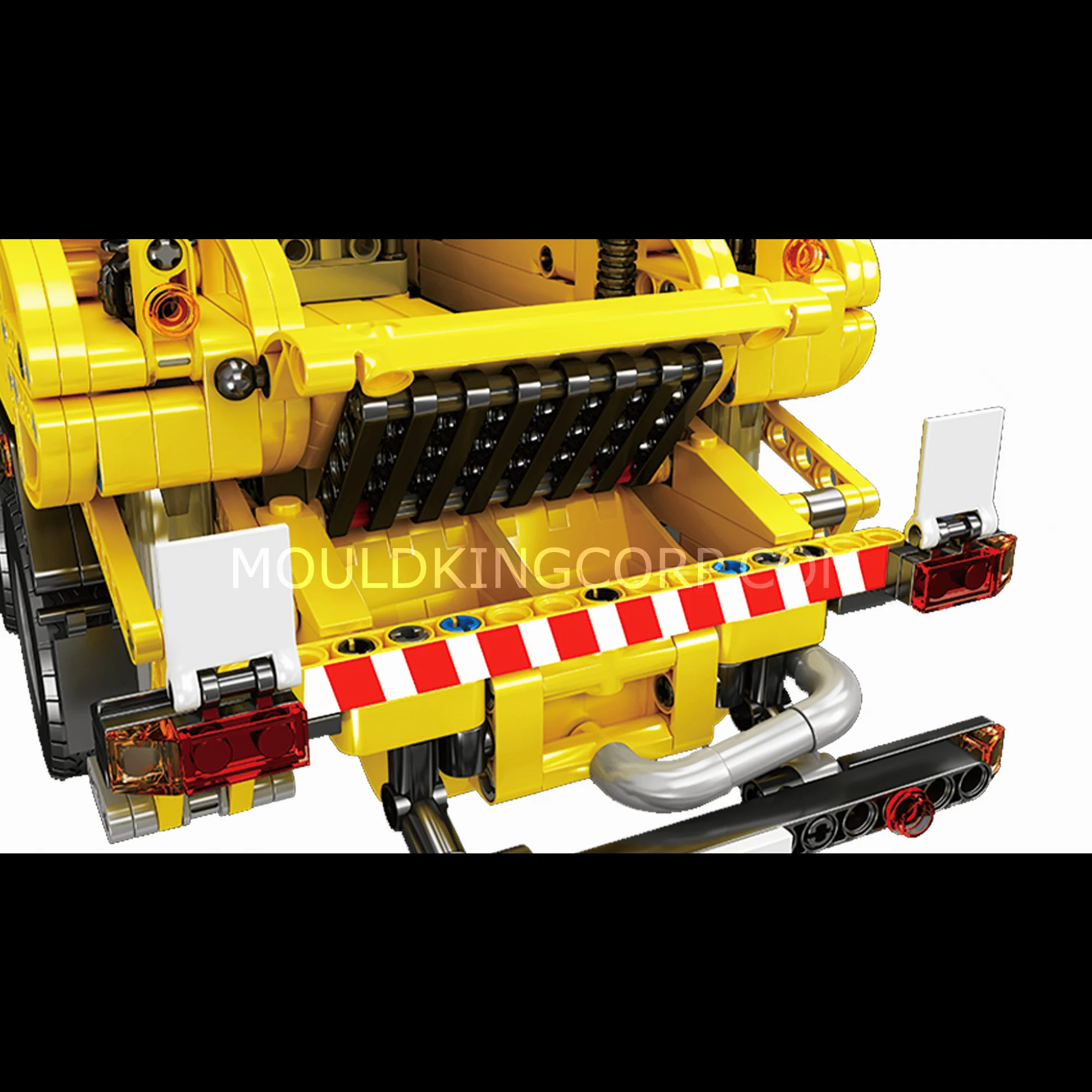 MOULD KING 19003 RC Pneumatic Concrete Truck Building Set | 4,368 PCS - Image 4