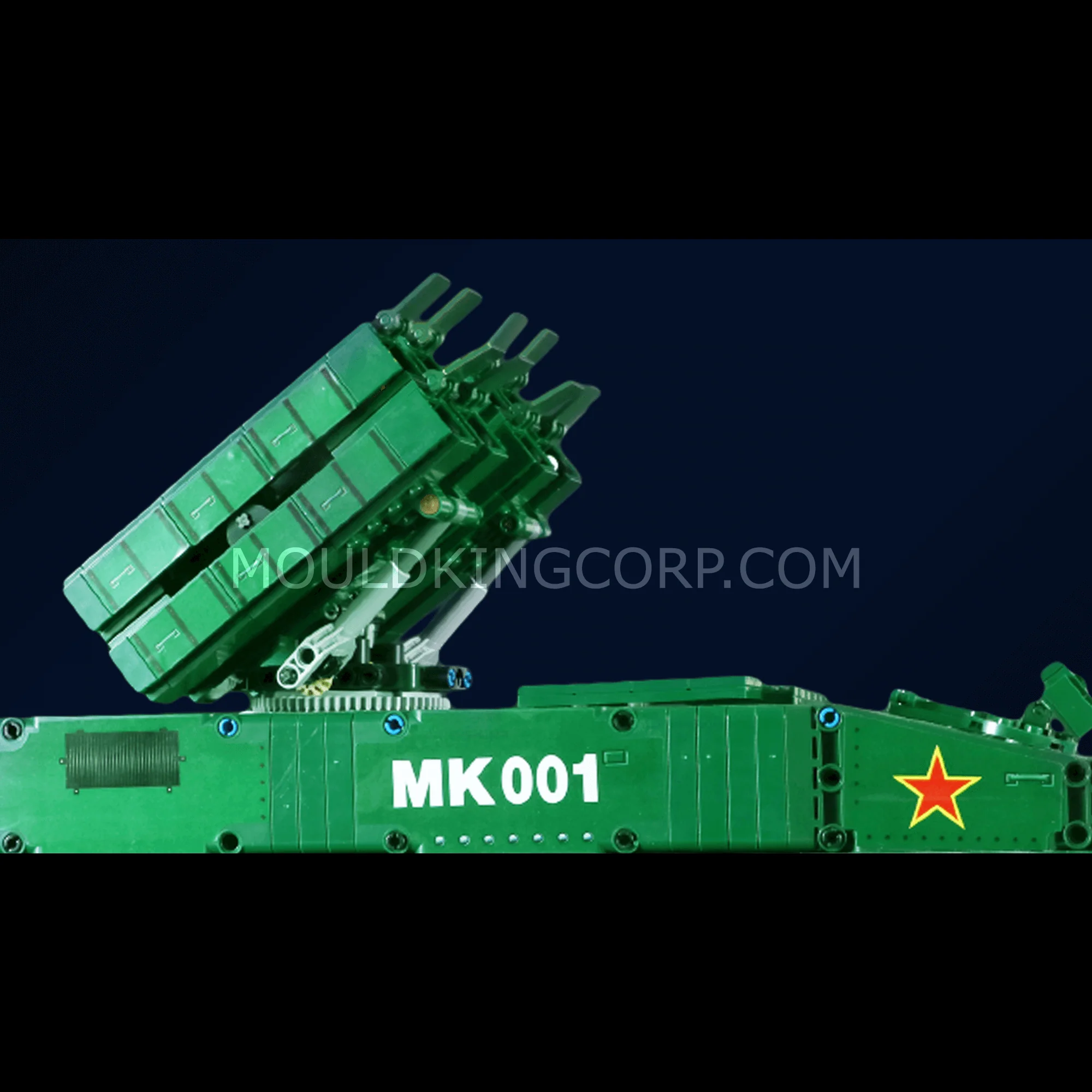 MOULD KING 20001 Remote Controlled HJ-10 Anti-Tank Missile Building Set | 1,689 PCS - Image 3