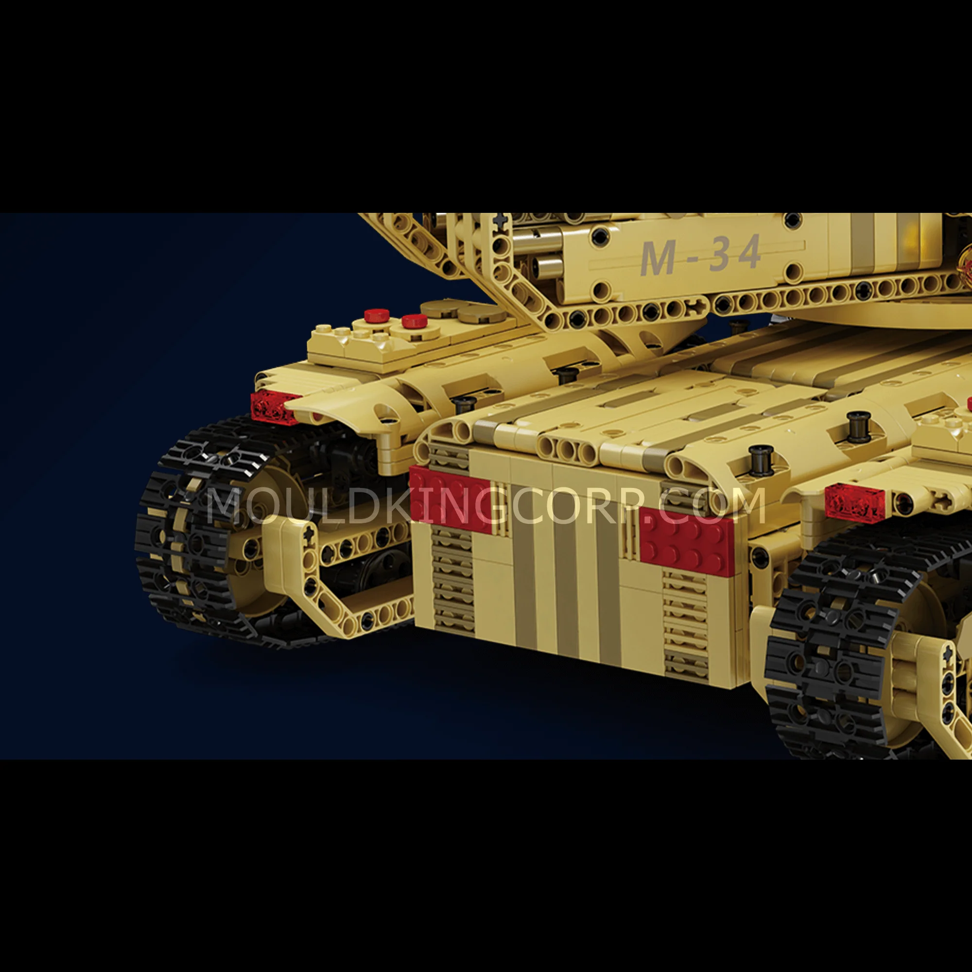 Mould King 20011 Motorized Mammoth Tank Building Set | 3,445 PCS - Image 5