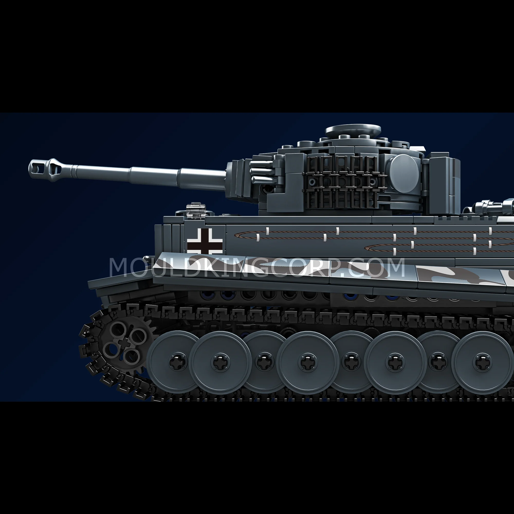 Mould King 20014S Tiger Heavy Tank Model Building Set | 850 PCS - Image 4