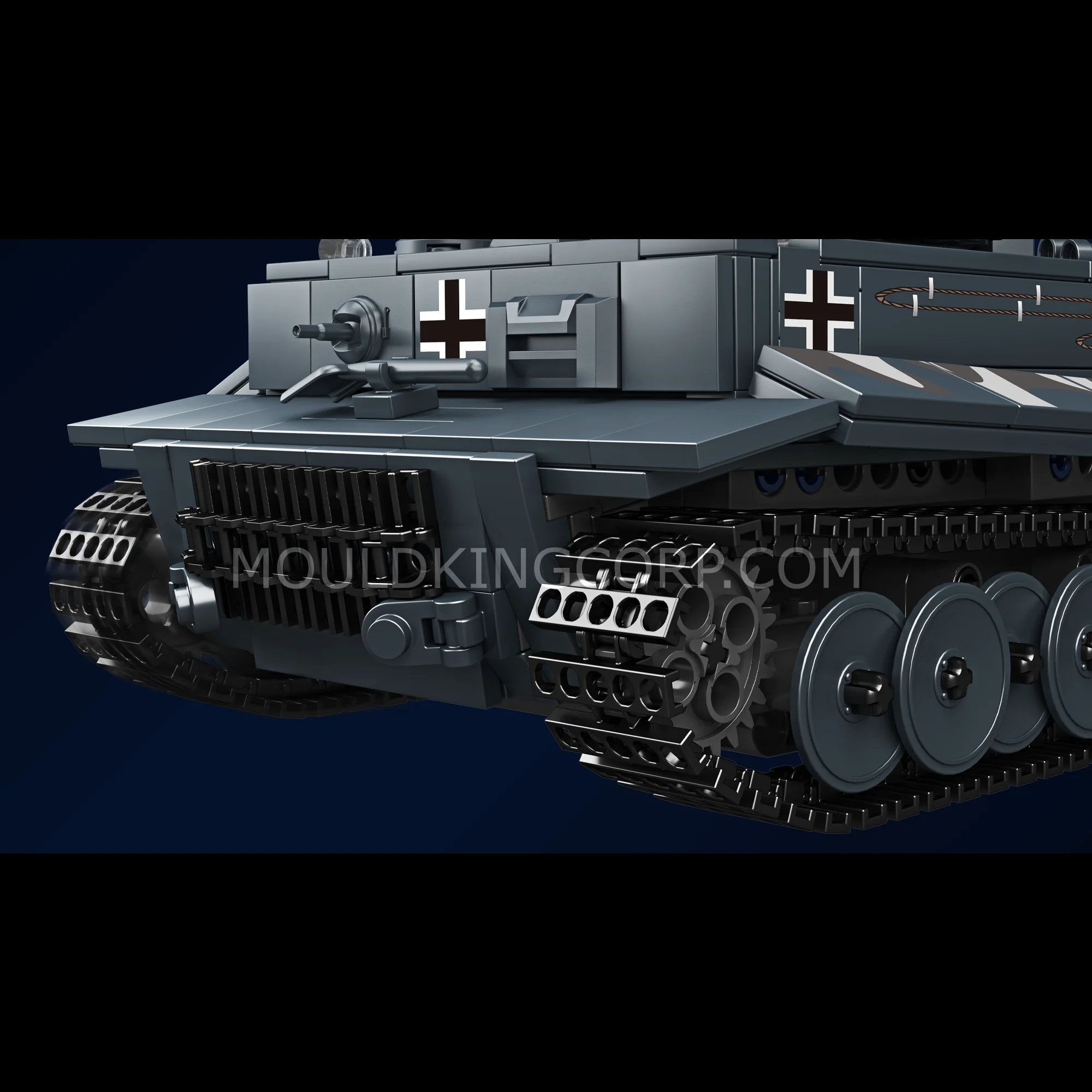 Mould King 20014S Tiger Heavy Tank Model Building Set | 850 PCS - Image 5