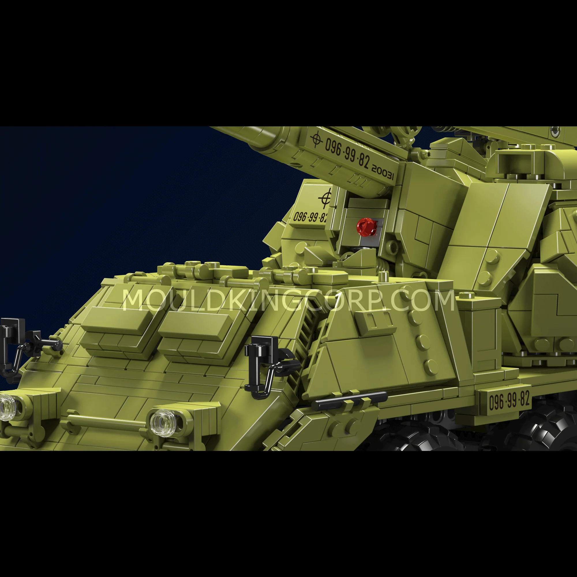 Mould King 20031 Dana Self-propelled Howitzer Building Set | 1,923 Pcs - Image 2