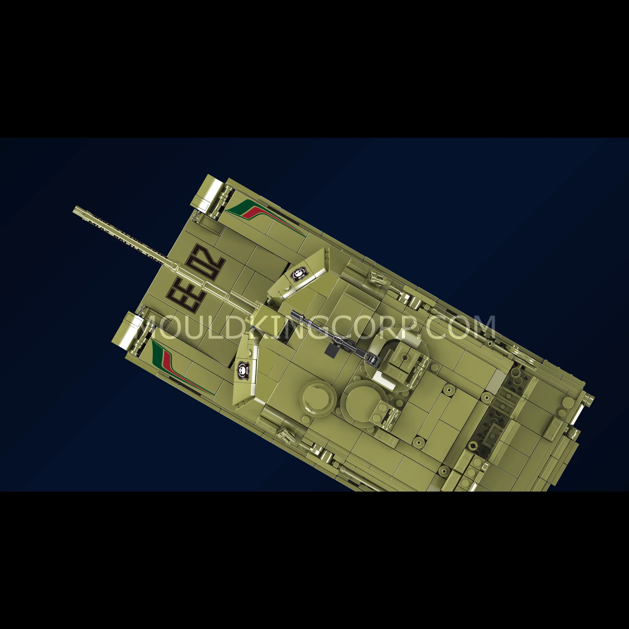 Mould King 20033 MIA2 Main Battle Tank Building Set | 1,168 Pcs - Image 4