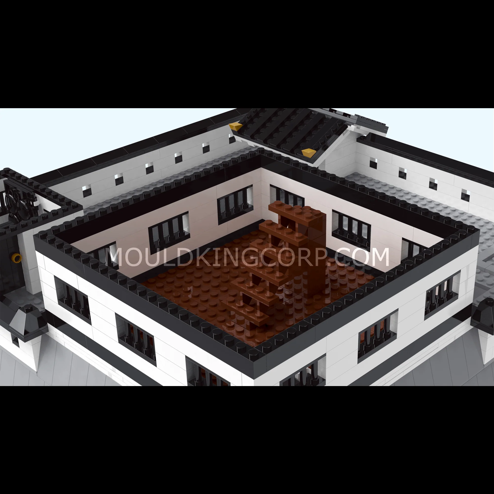 Mould King 22006 Himeji-jo Castle Building Model Set | 3,086 Pcs - Image 3