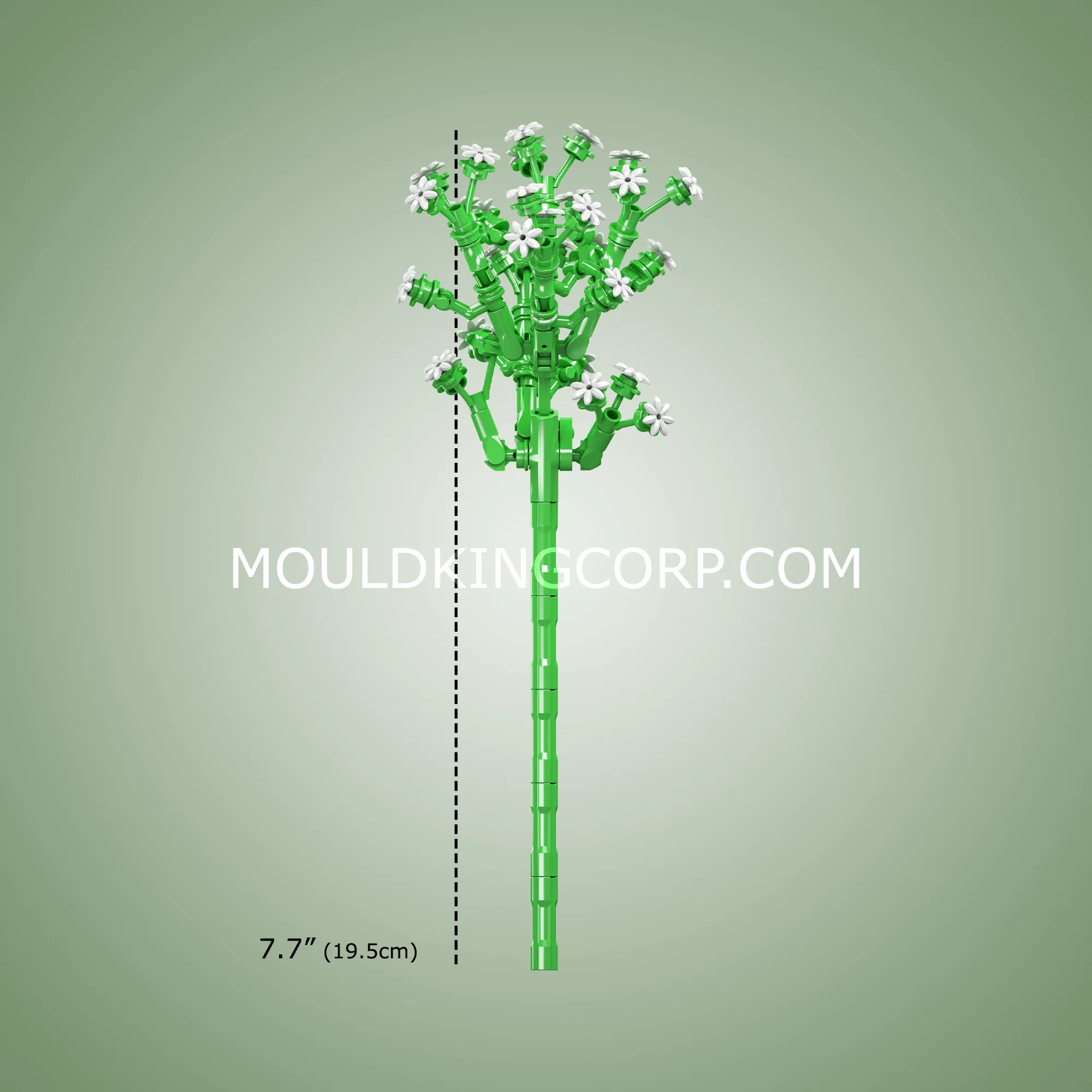 Mould King 24004 Babysbreath Flower Decor Building Set | 144 PCS - Image 4