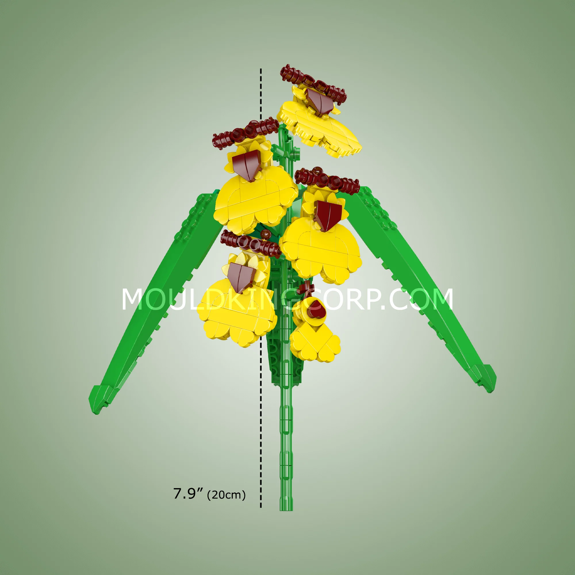 Mould King 24009 Dancing Lady Orchid Building Set | 237 PCS - Image 4