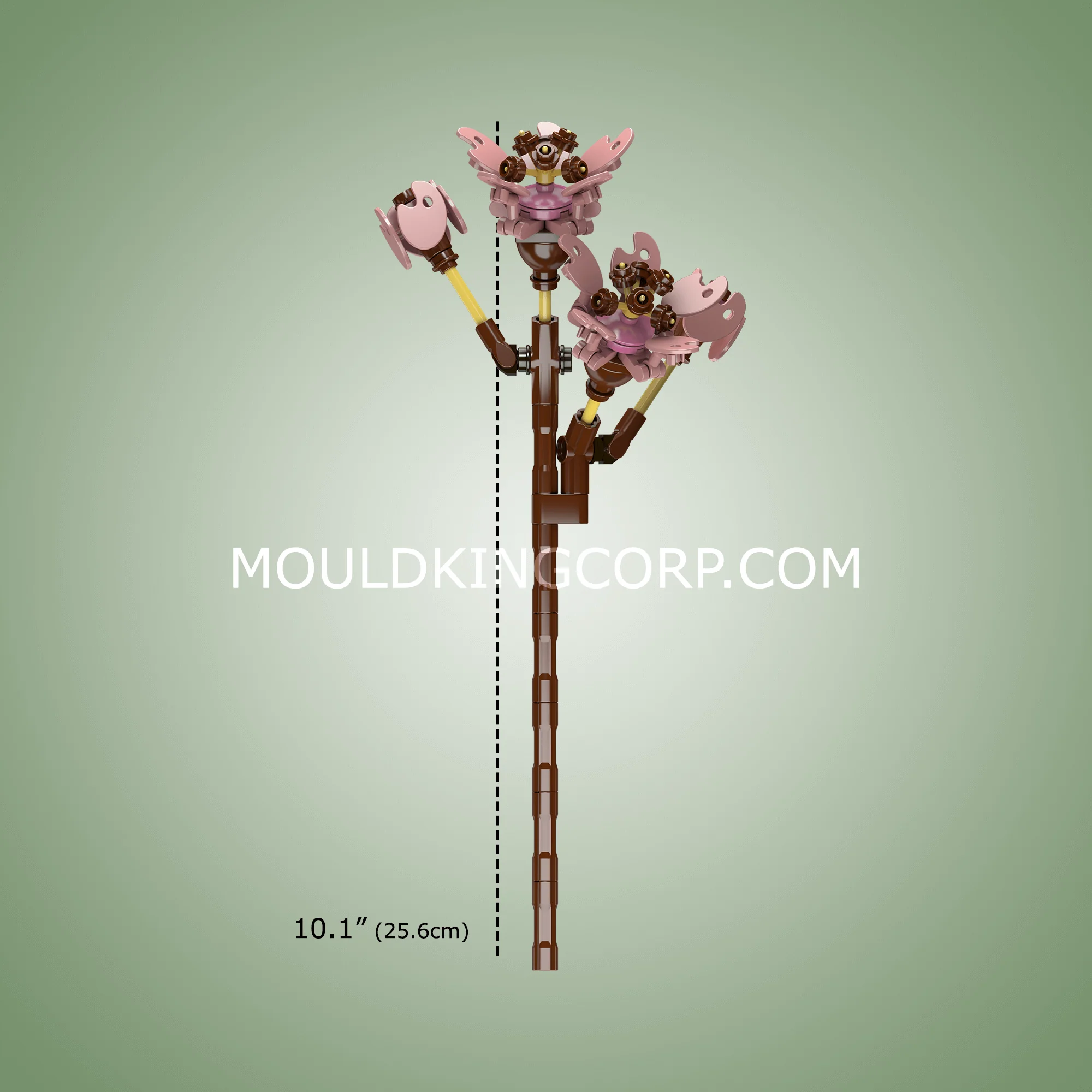 Mould King 24011 Cherry Blossoms Artificial Building Set | 108 PCS - Image 4