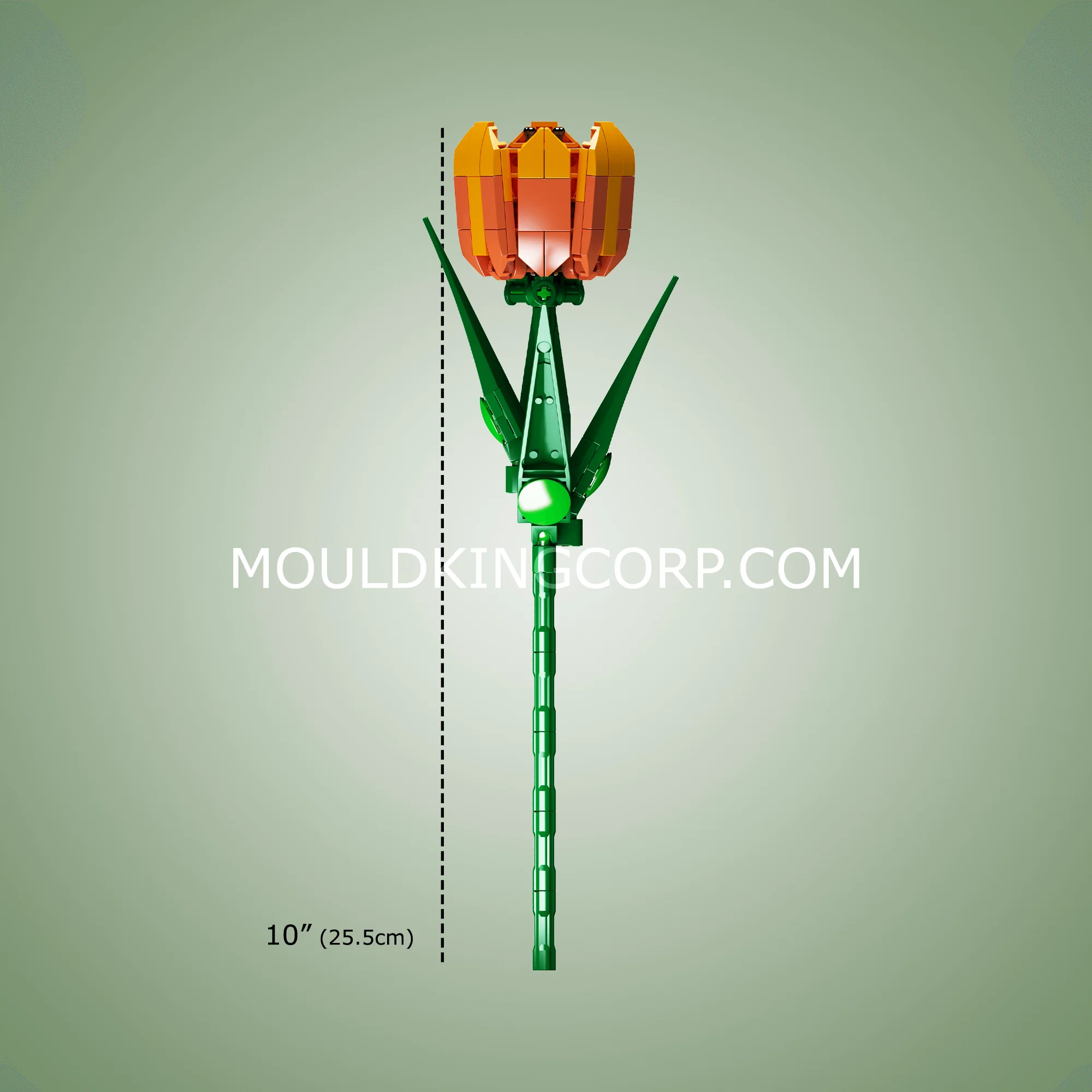 Mould King 24013 Tulip Flower Artifical Building Set | 132 PCS - Image 4