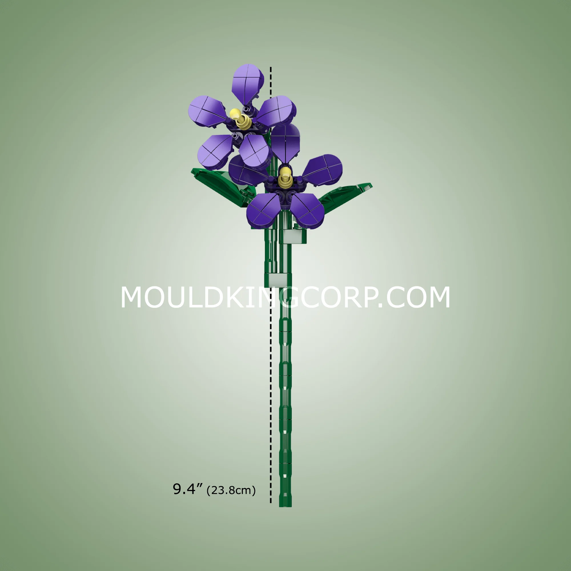Mould King 24014 Violets Flower Artifical Building Set | 145 PCS - Image 4