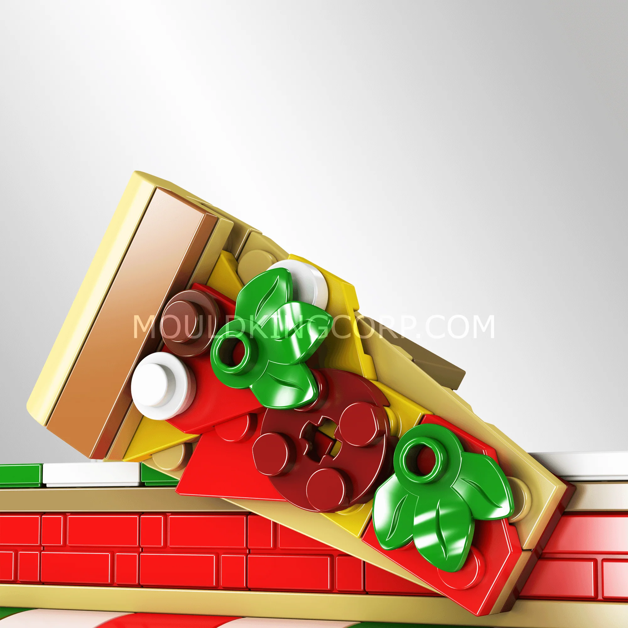 Mould King 24031 Pizza Store Building Toy Set | 246 Pcs - Image 3
