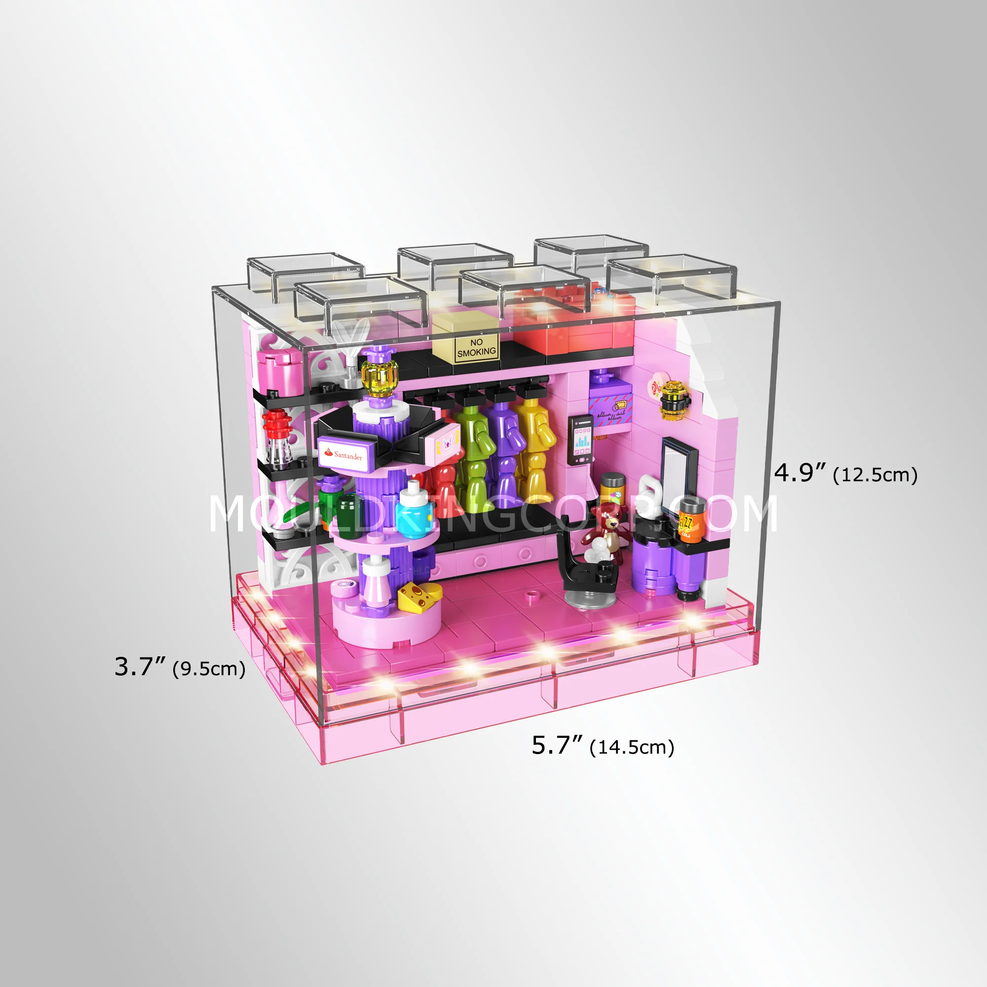 Mould King 24035 Makeup Day Building Block Set | 366 Pcs - Image 5
