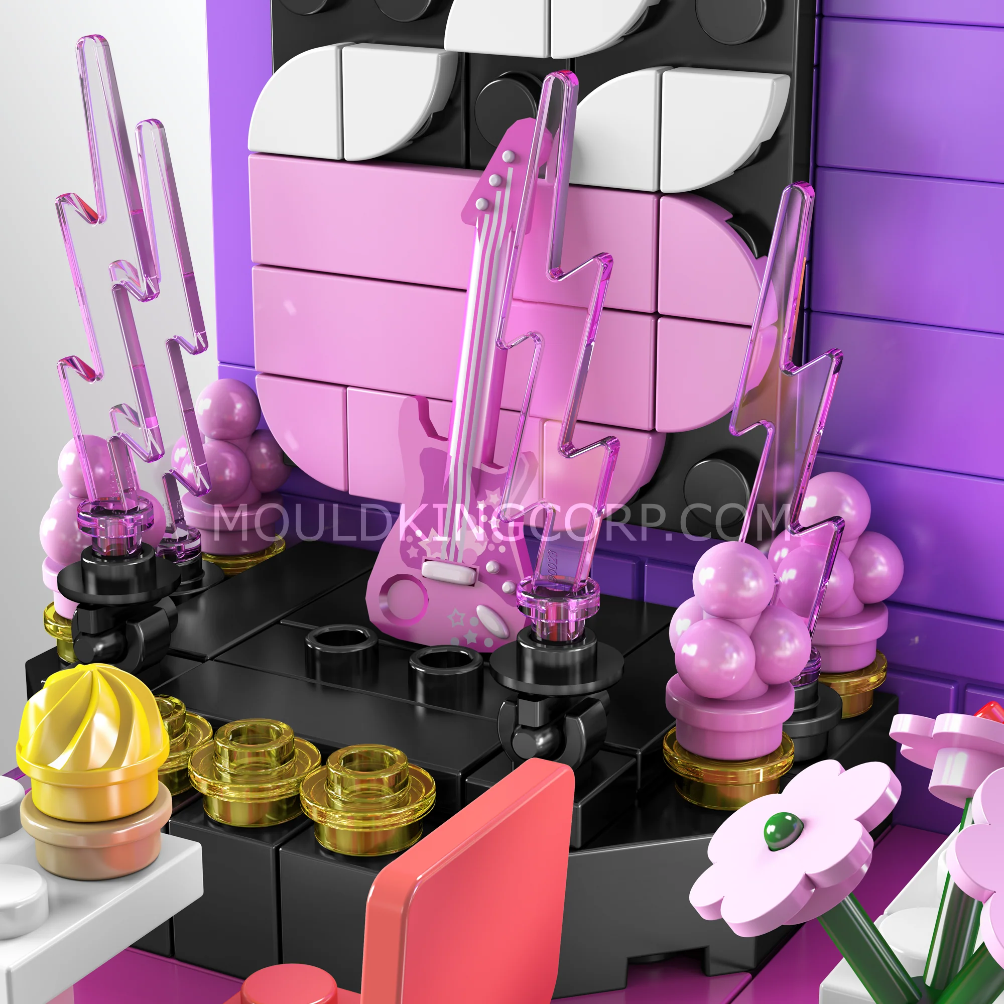 Mould King 24036 Coffee Day Building Block Set | 366 Pcs - Image 2