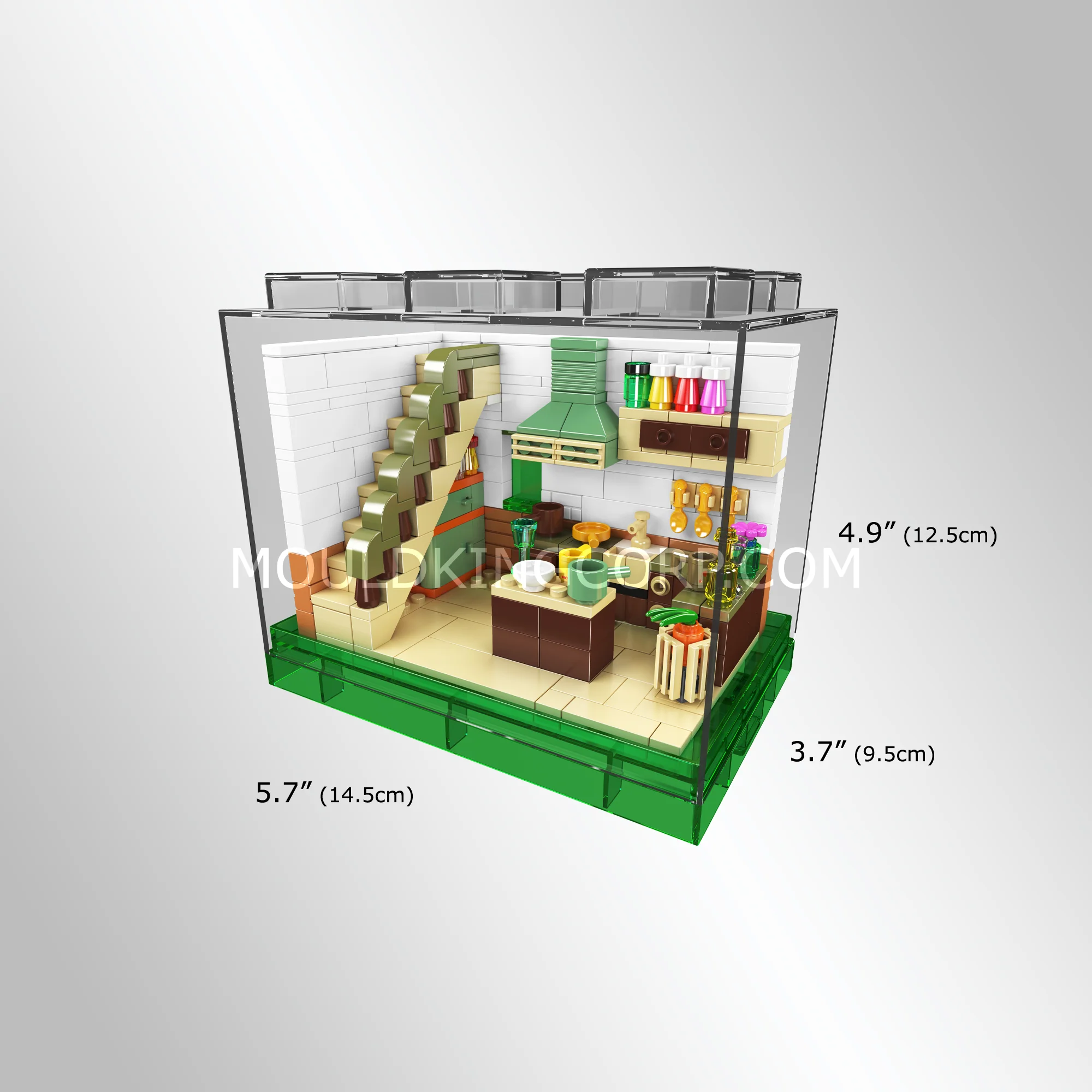 Mould King 24053 HOME Kitchen Building Set | 324 Pcs - Image 5