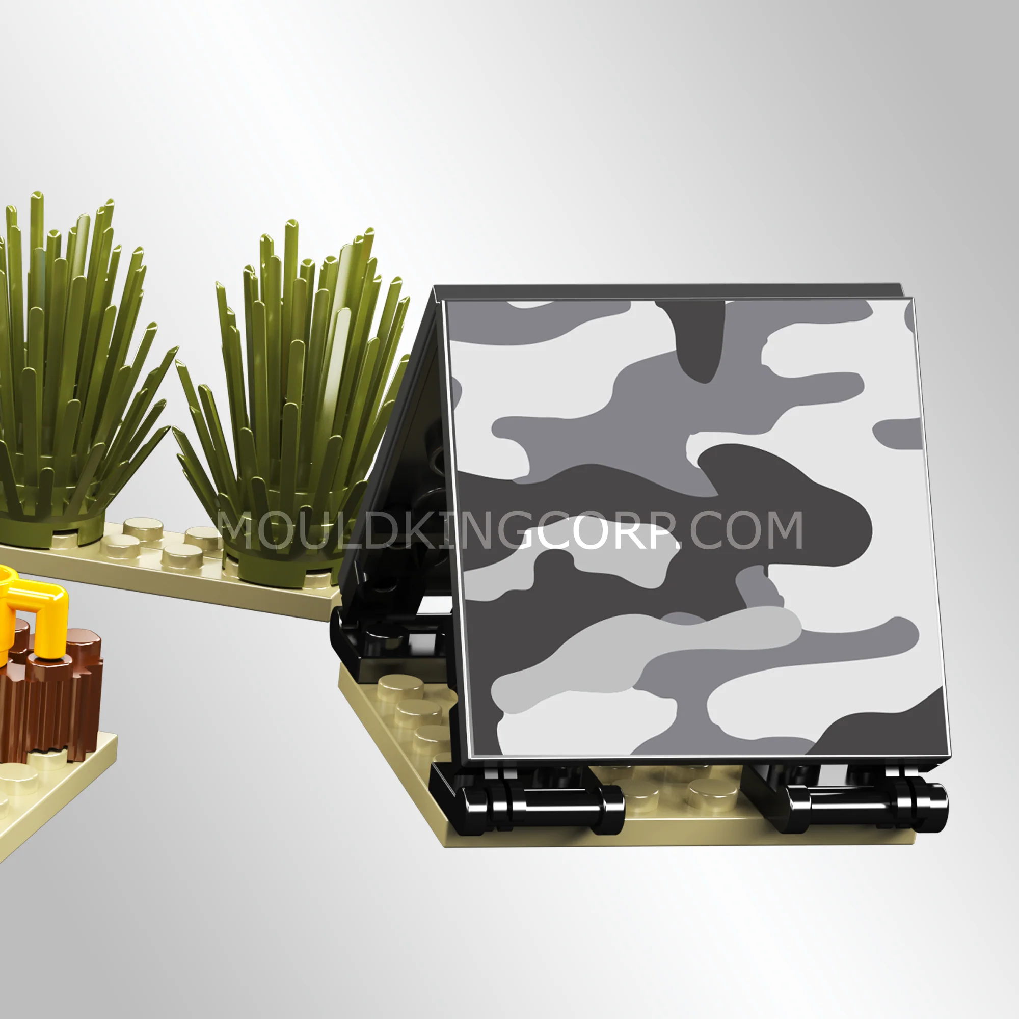 Mould King 24073 Tank Rest Camp Building Set | 513 Pcs - Image 3