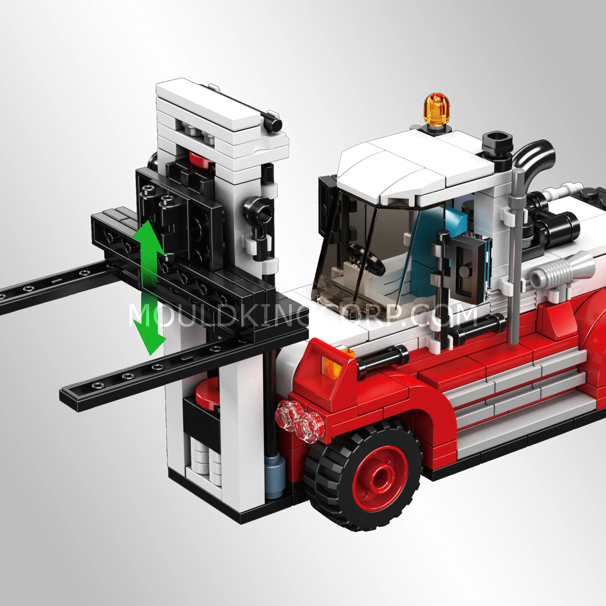 Mould King 24079 Forklift Transport Truck Building Set | 906 Pcs - Image 4