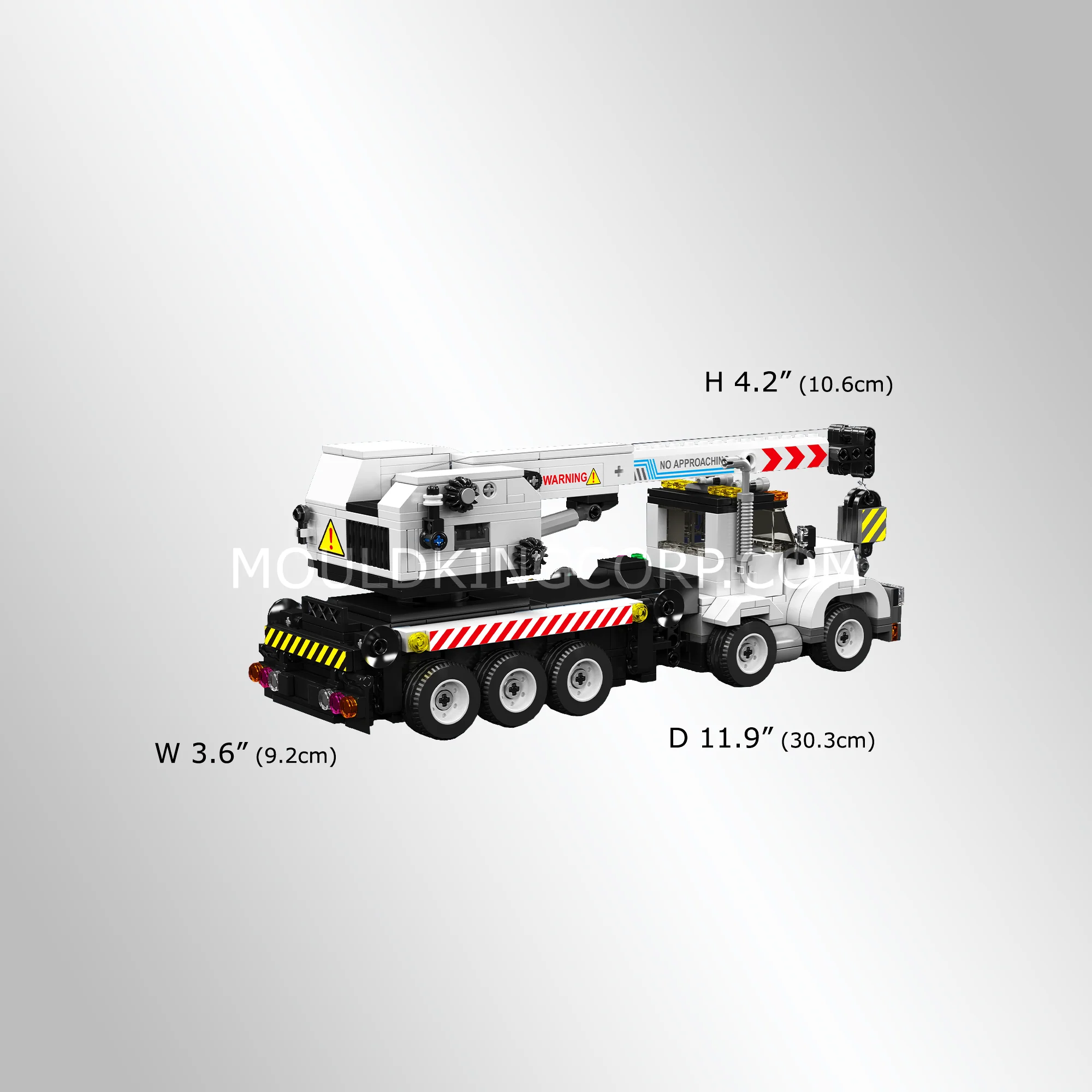 Mould King 24092 Service Crane Truck Building Set | 670 Pcs - Image 5