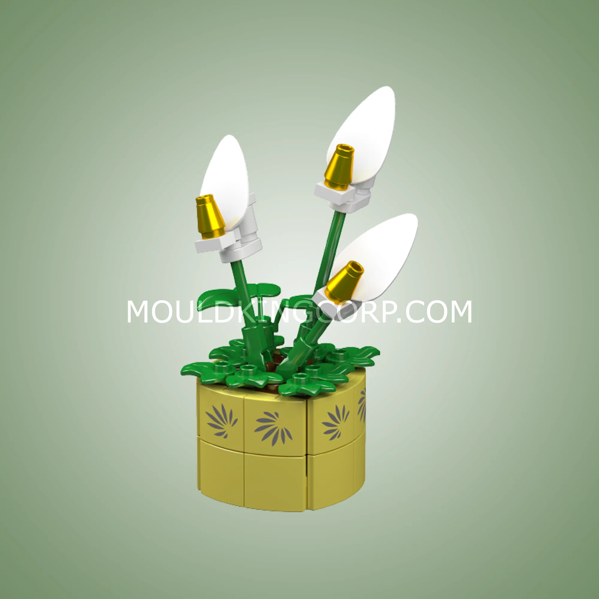 Mould King 24117 Mini Potted Plants Building Set | 240 Pcs - Image 3
