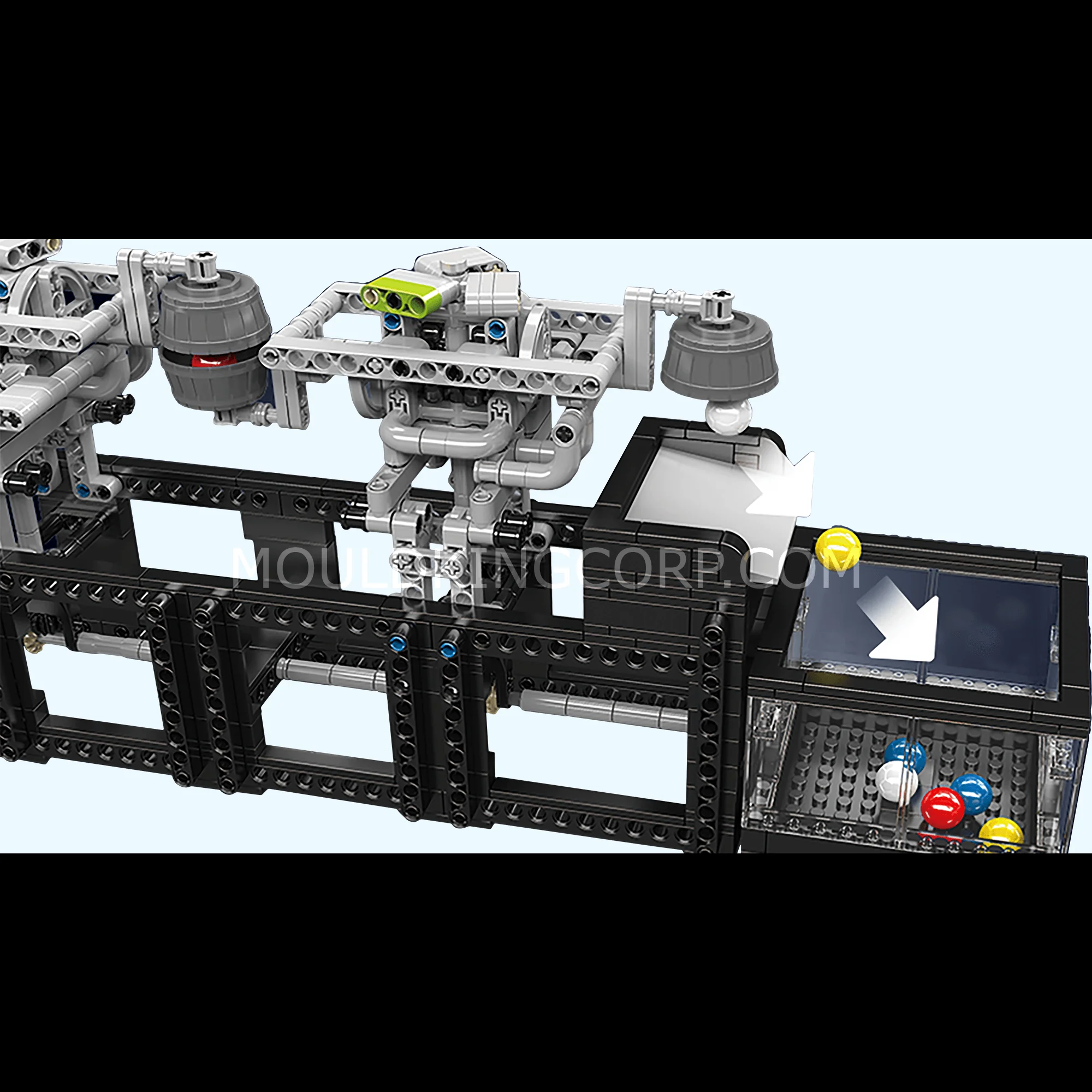 Mould King 26011 GBC Rimo Buckets Building Set | 2,026 PCS - Image 5