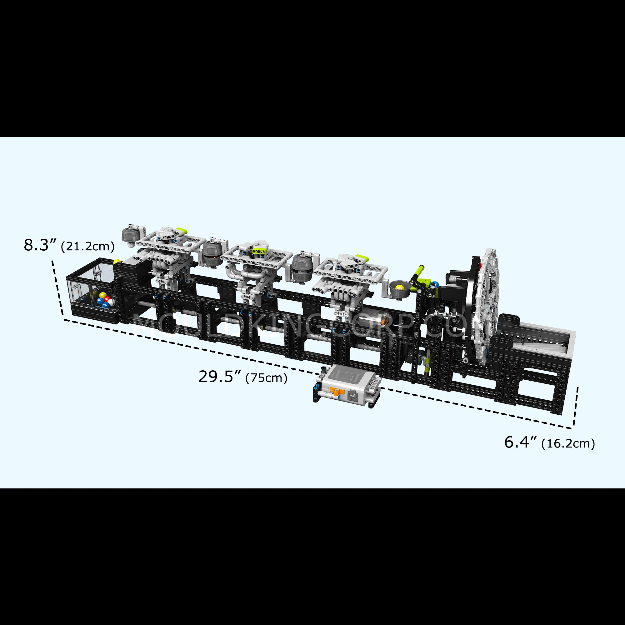 Mould King 26011 GBC Rimo Buckets Building Set | 2,026 PCS - Image 7