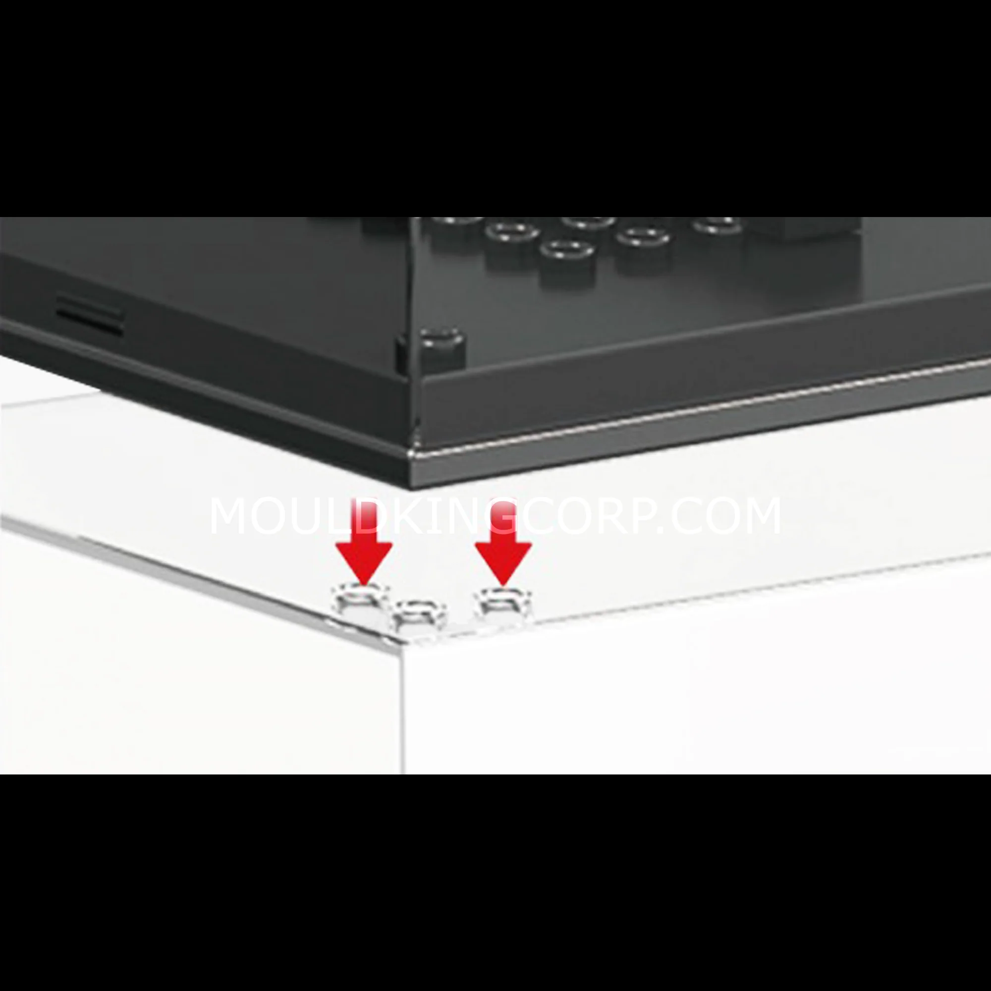MOULD KING 27000 Mini Car Display Case with LED Light - Image 5