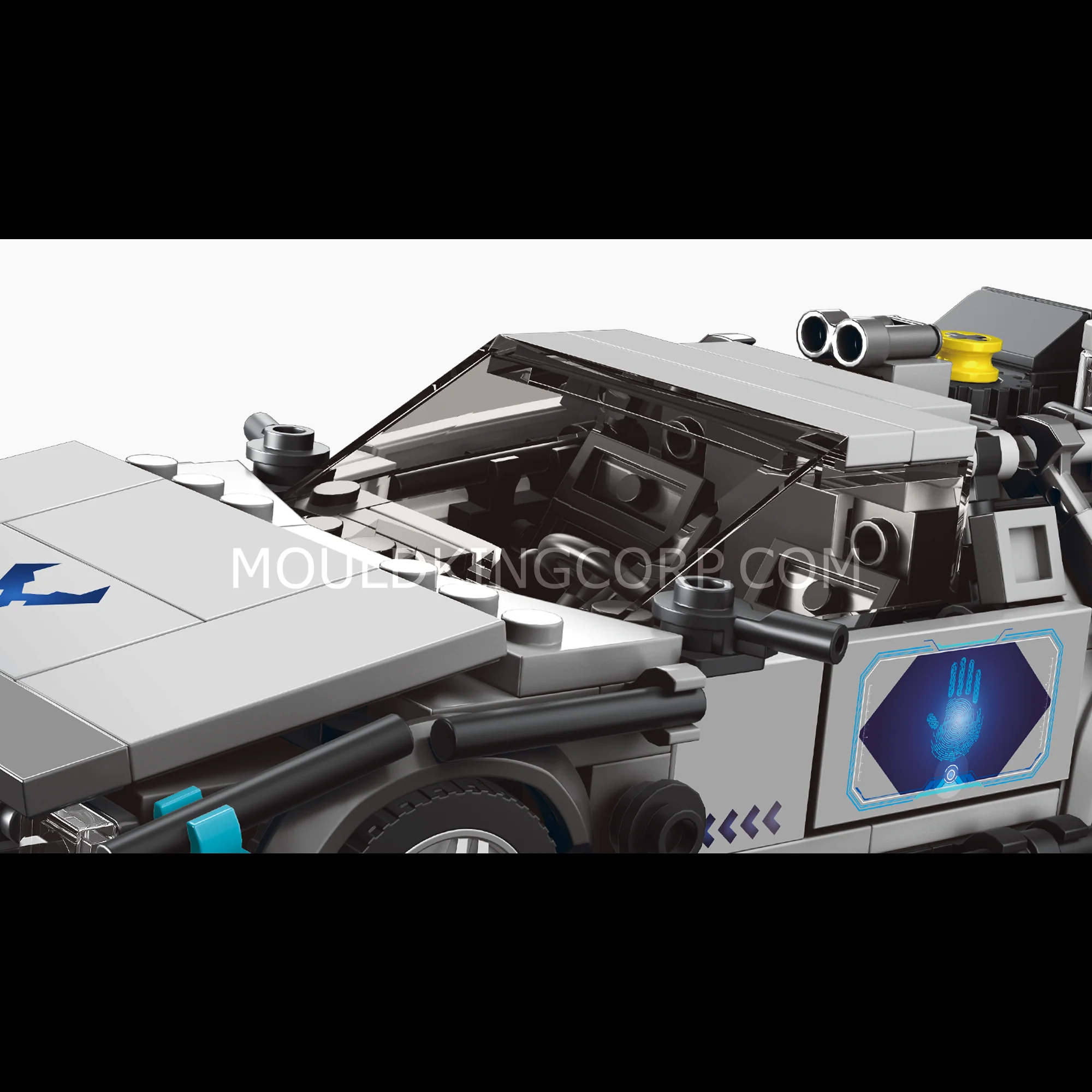 Mould King 27019 DeLorean Time Machine Model Car to Build | 392 PCS - Image 3