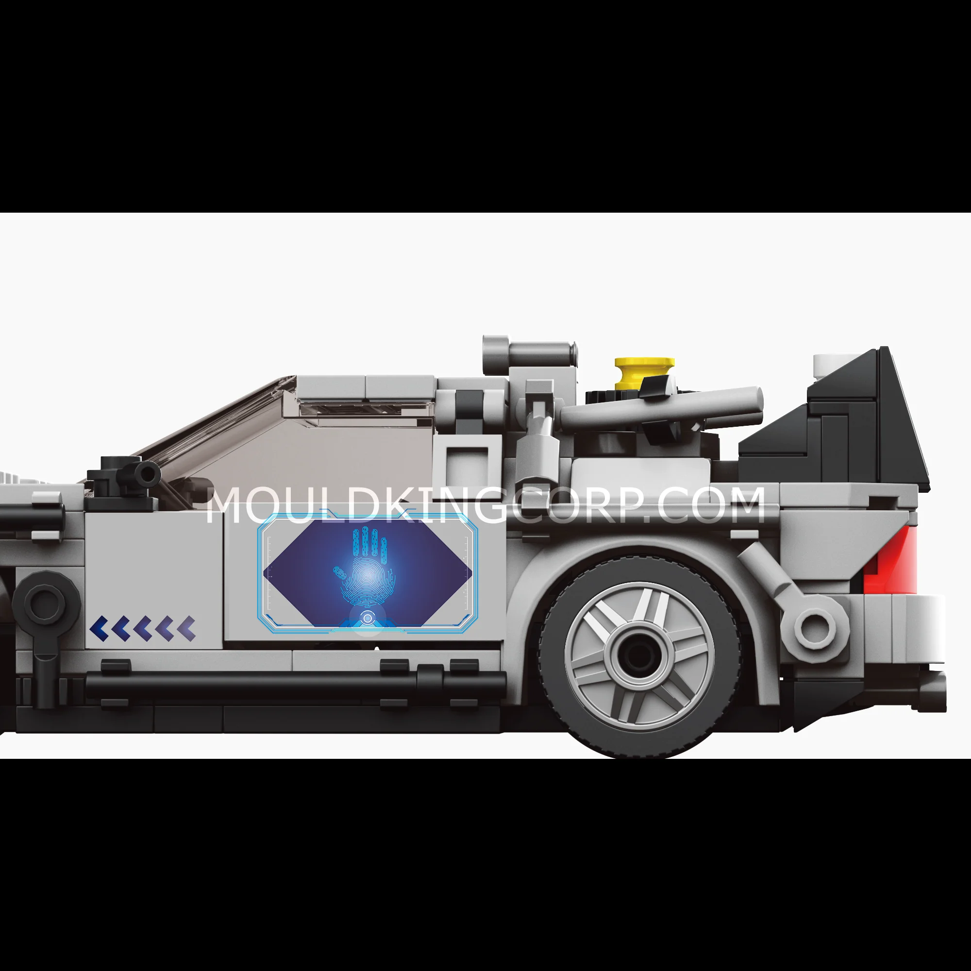 Mould King 27019 DeLorean Time Machine Model Car to Build | 392 PCS - Image 4