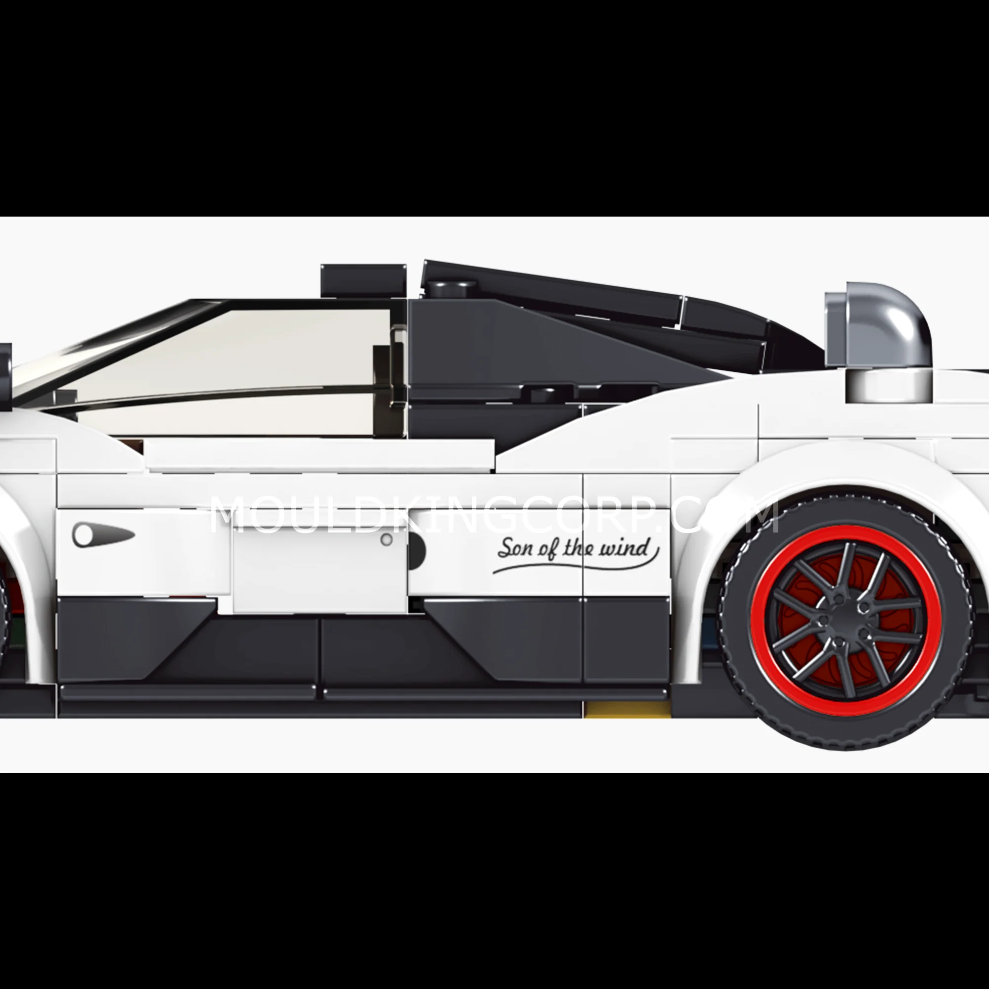 Mould King 27030 Zoda Sports Car Model Building Kit | 374 PCS - Image 3