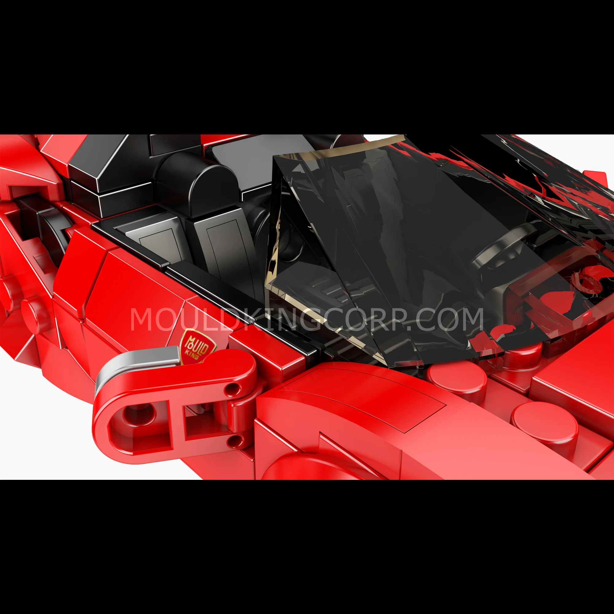 MOULD KING 27041 F8 Supercar Model Building Set | 332 PCS - Image 3