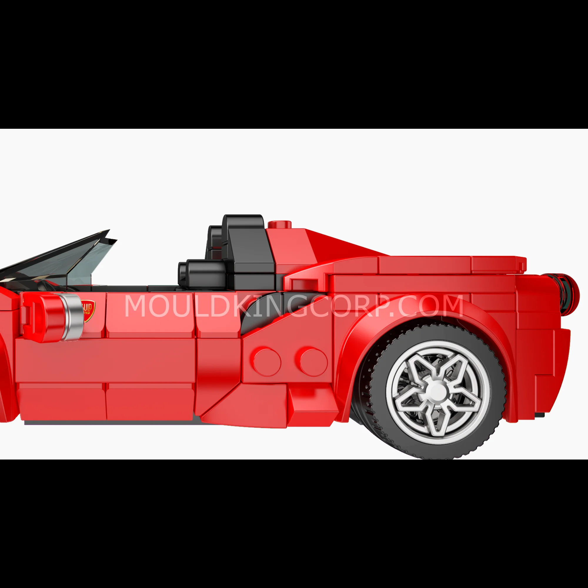 MOULD KING 27041 F8 Supercar Model Building Set | 332 PCS - Image 4