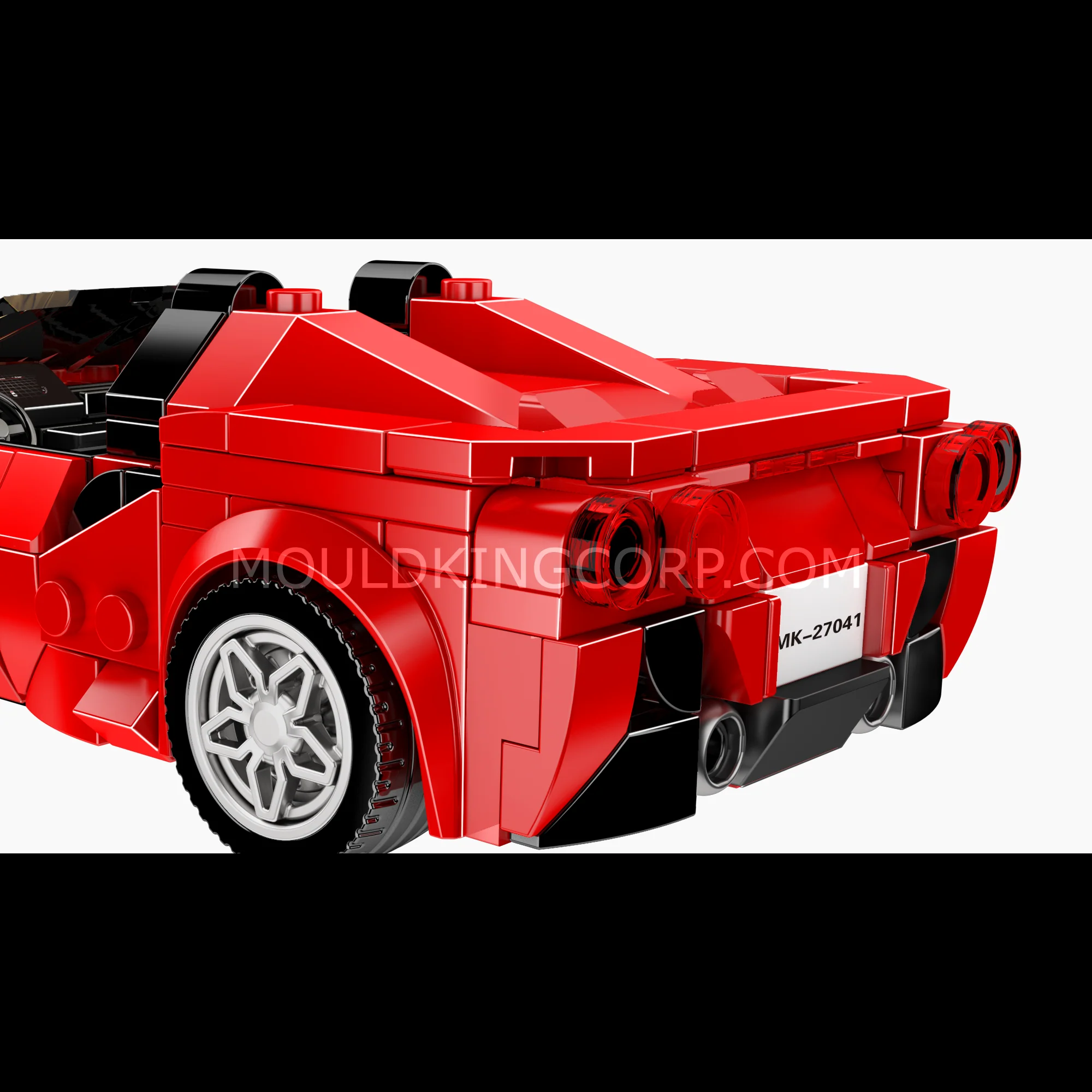 MOULD KING 27041 F8 Supercar Model Building Set | 332 PCS - Image 5